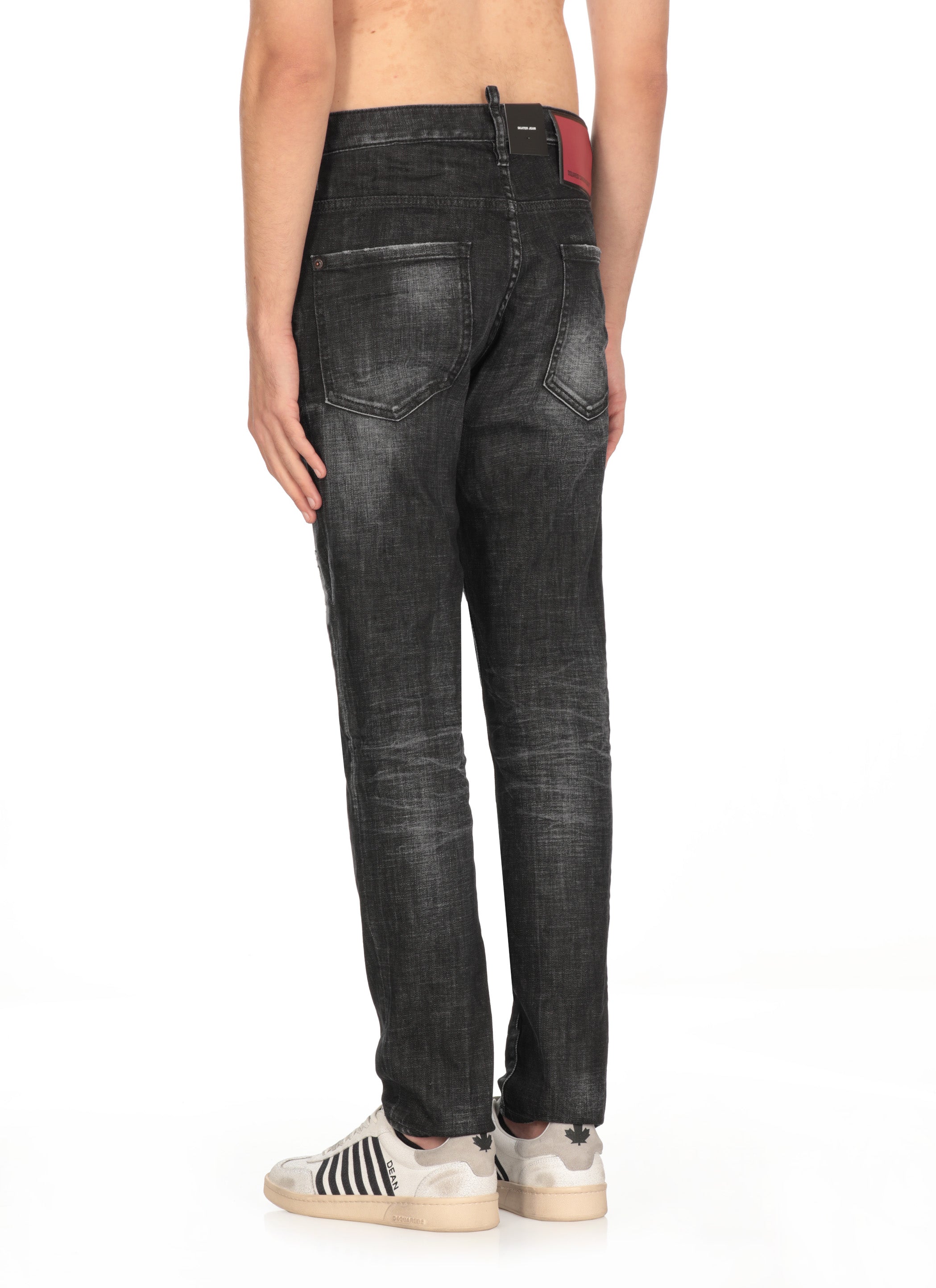 Dsquared2 Jeans Black Cotton Elastane