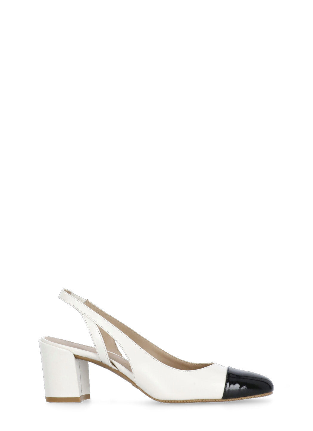 Stuart Weitzman With Heel White Cow Leather Sole: Rubber