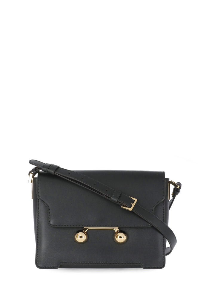 Marni Bags Black Cowhide Lining: Sheepskin