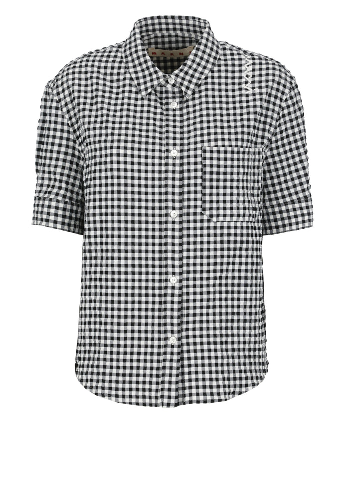 Marni Shirts Black Polyamide Cotton