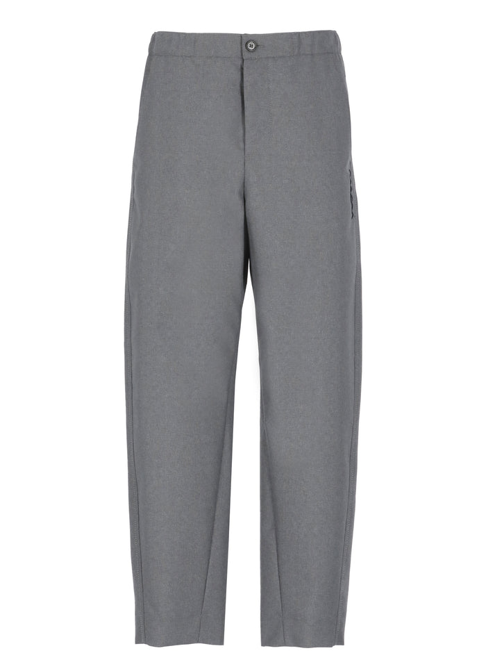 Marni Trousers Grey Virgin Wool Lining: Viscose
