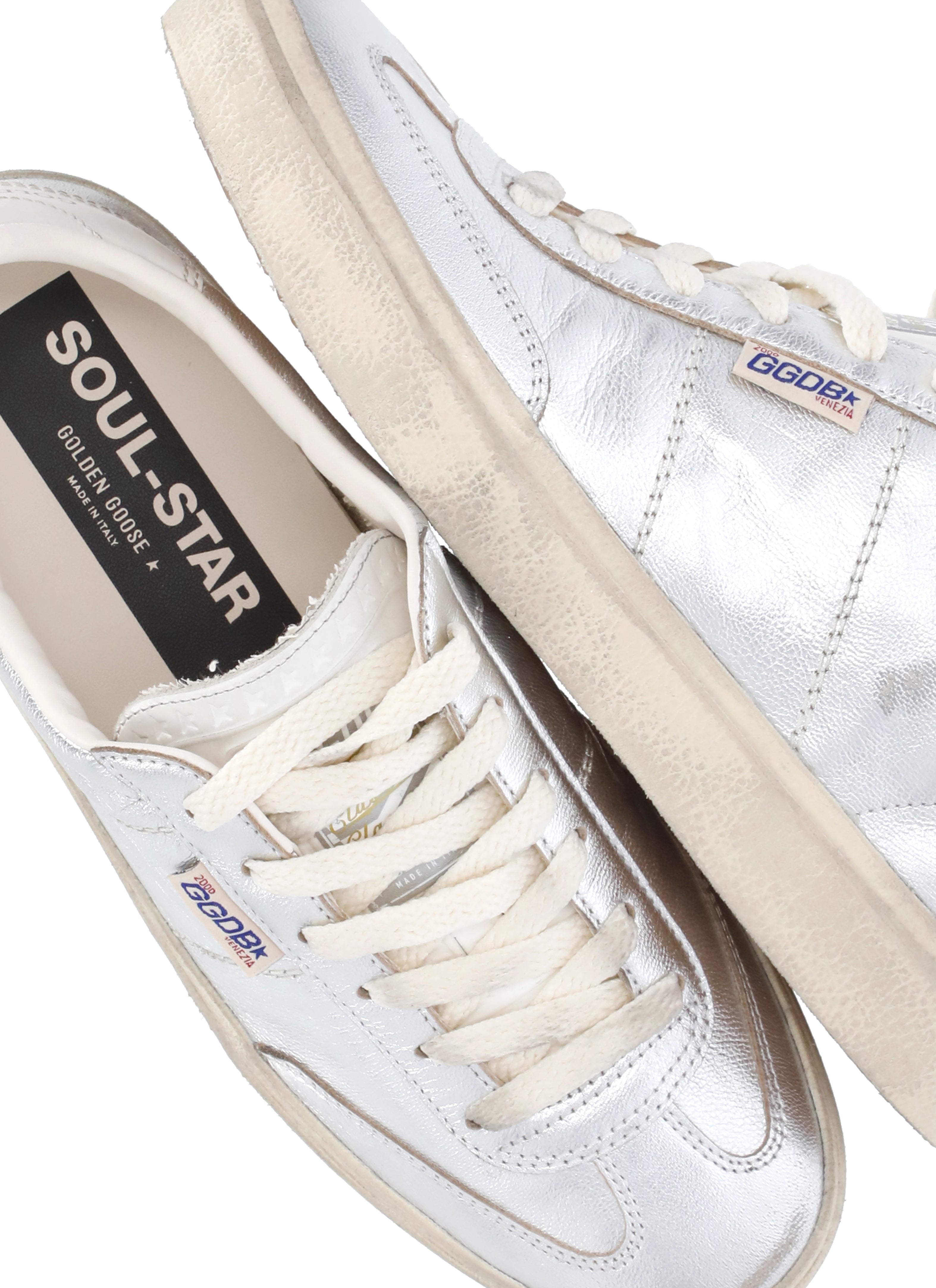 Golden Goose Sneakers Silver