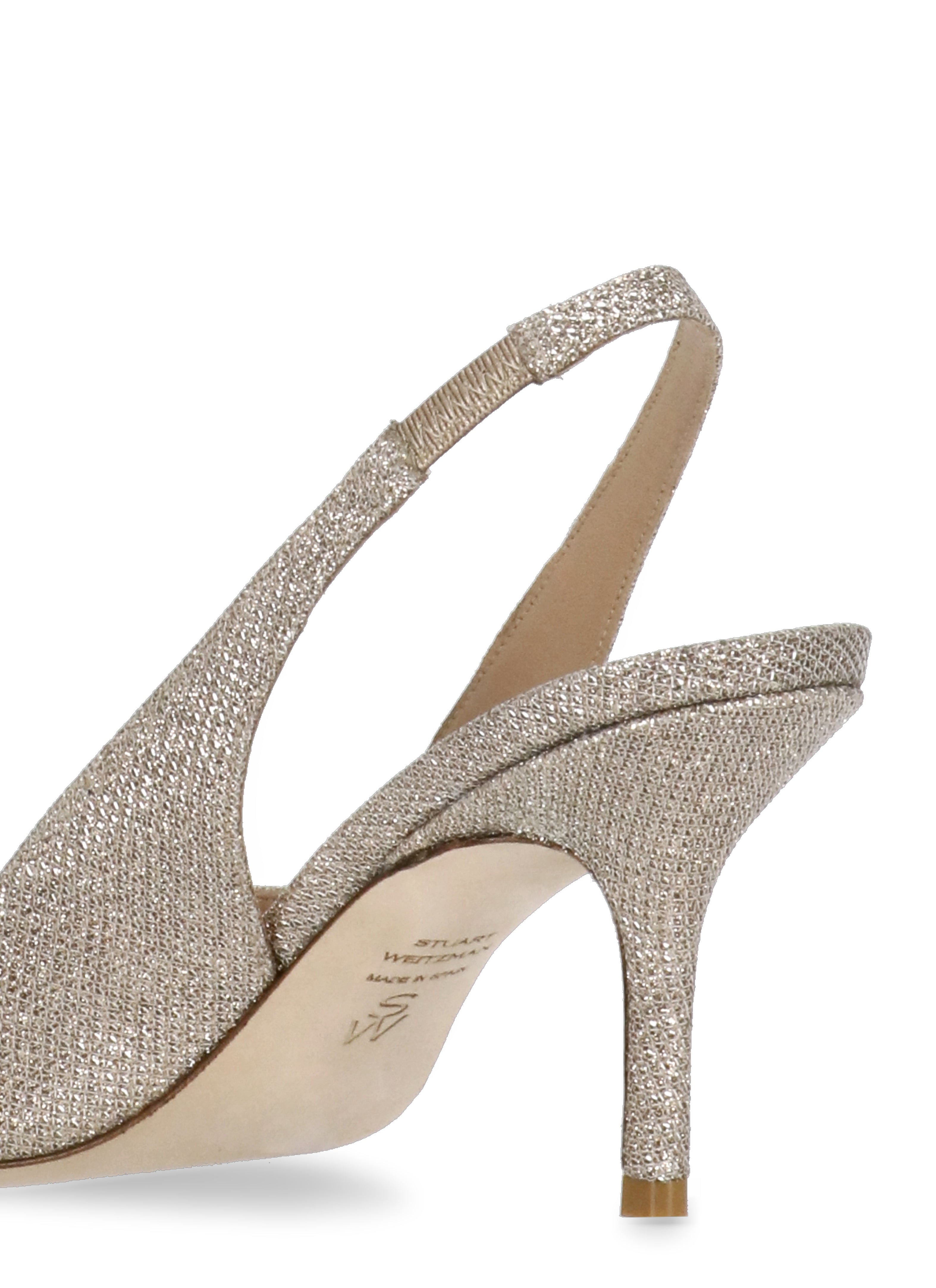 Stuart Weitzman With Heel Natural