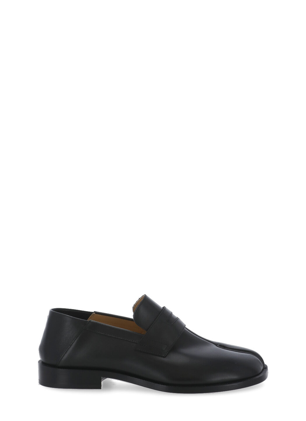 Maison Margiela Flat Shoes Black Cow Leather