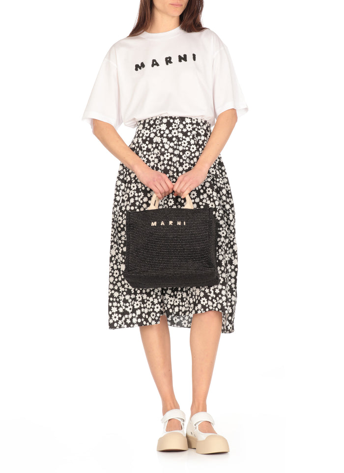 Marni Skirts Black Cotton