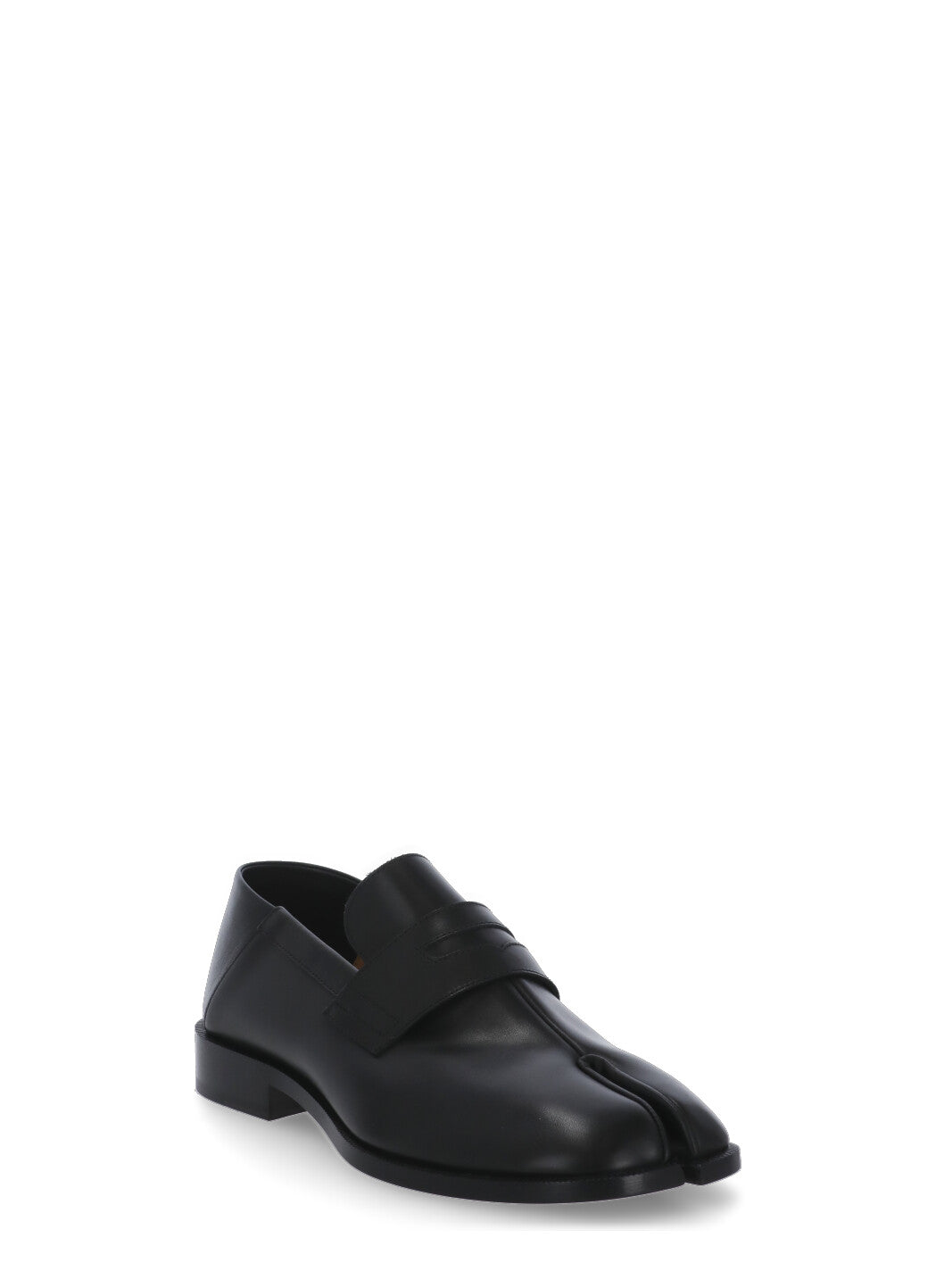 Maison Margiela Flat Shoes Black Cow Leather