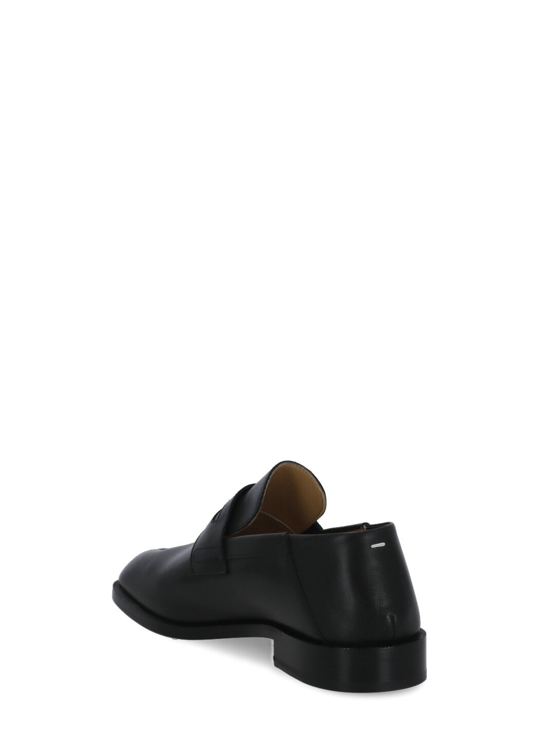 Maison Margiela Flat Shoes Black Cow Leather