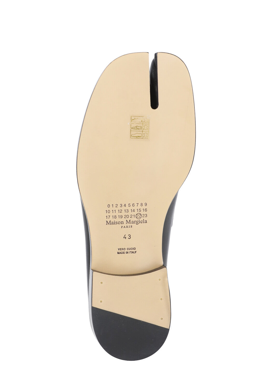 Maison Margiela Flat Shoes Black Cow Leather