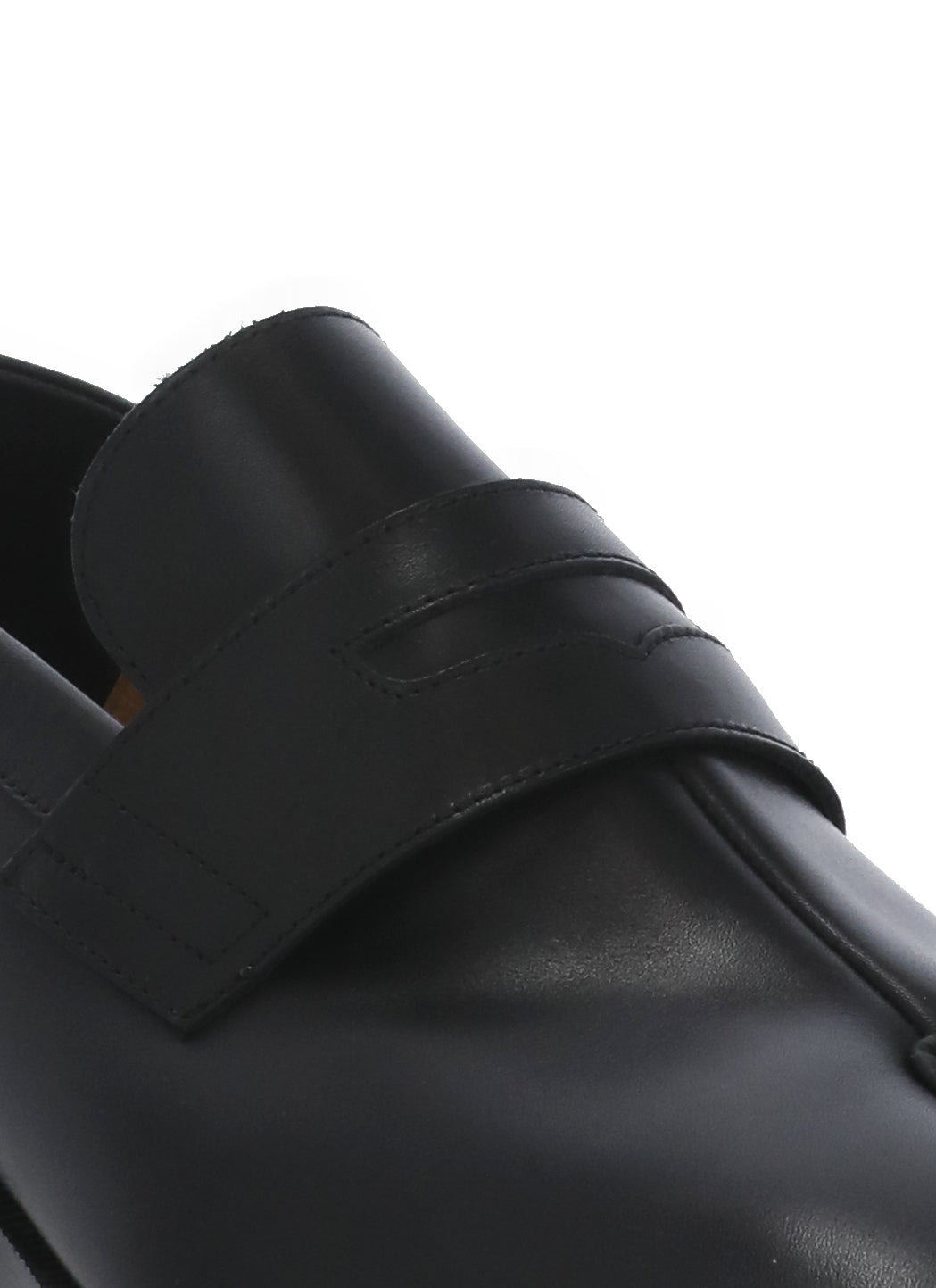 Maison Margiela Flat Shoes Black Cow Leather