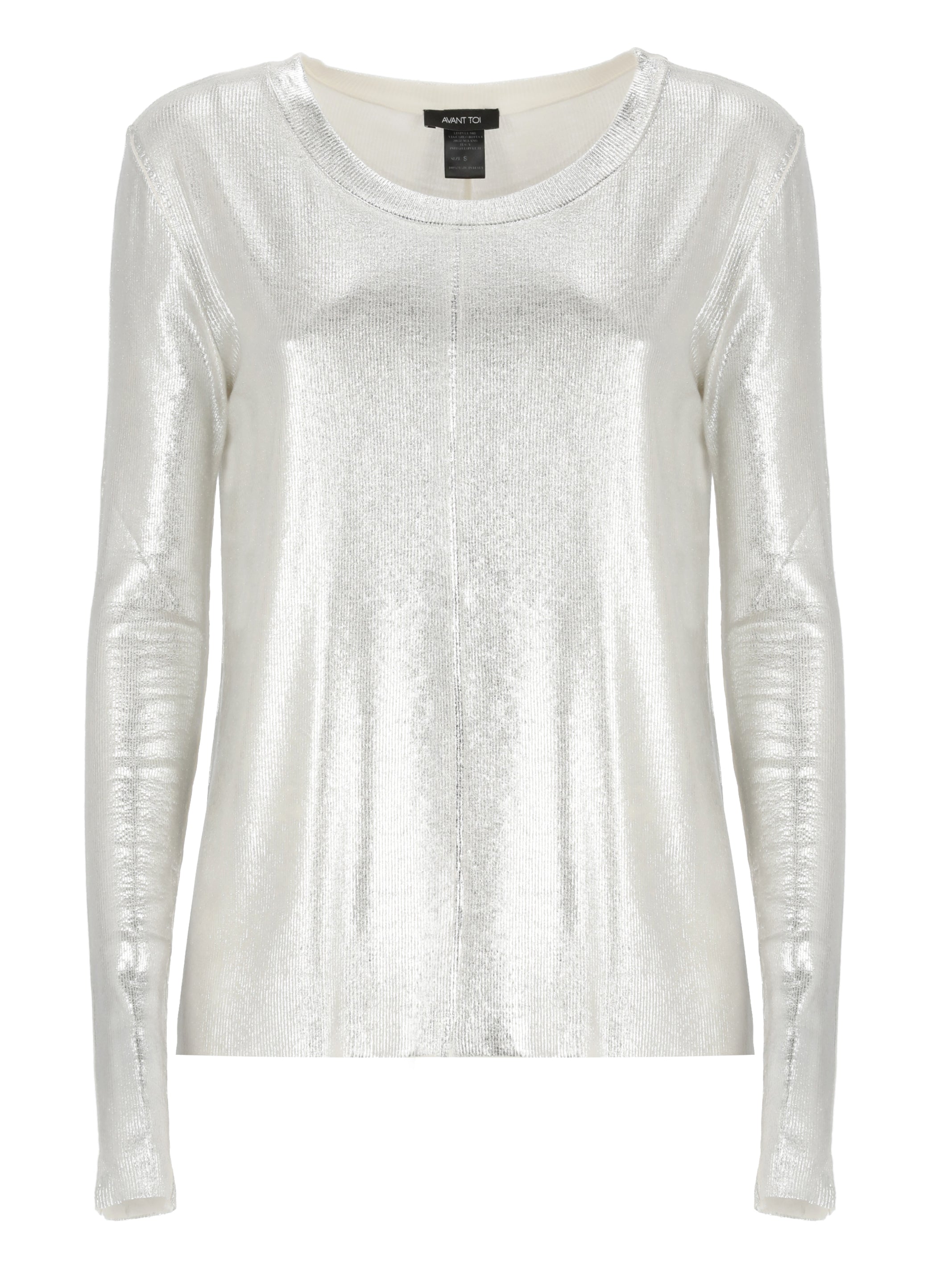 Avant Toi Sweaters Silver Micromodal Silk Ly