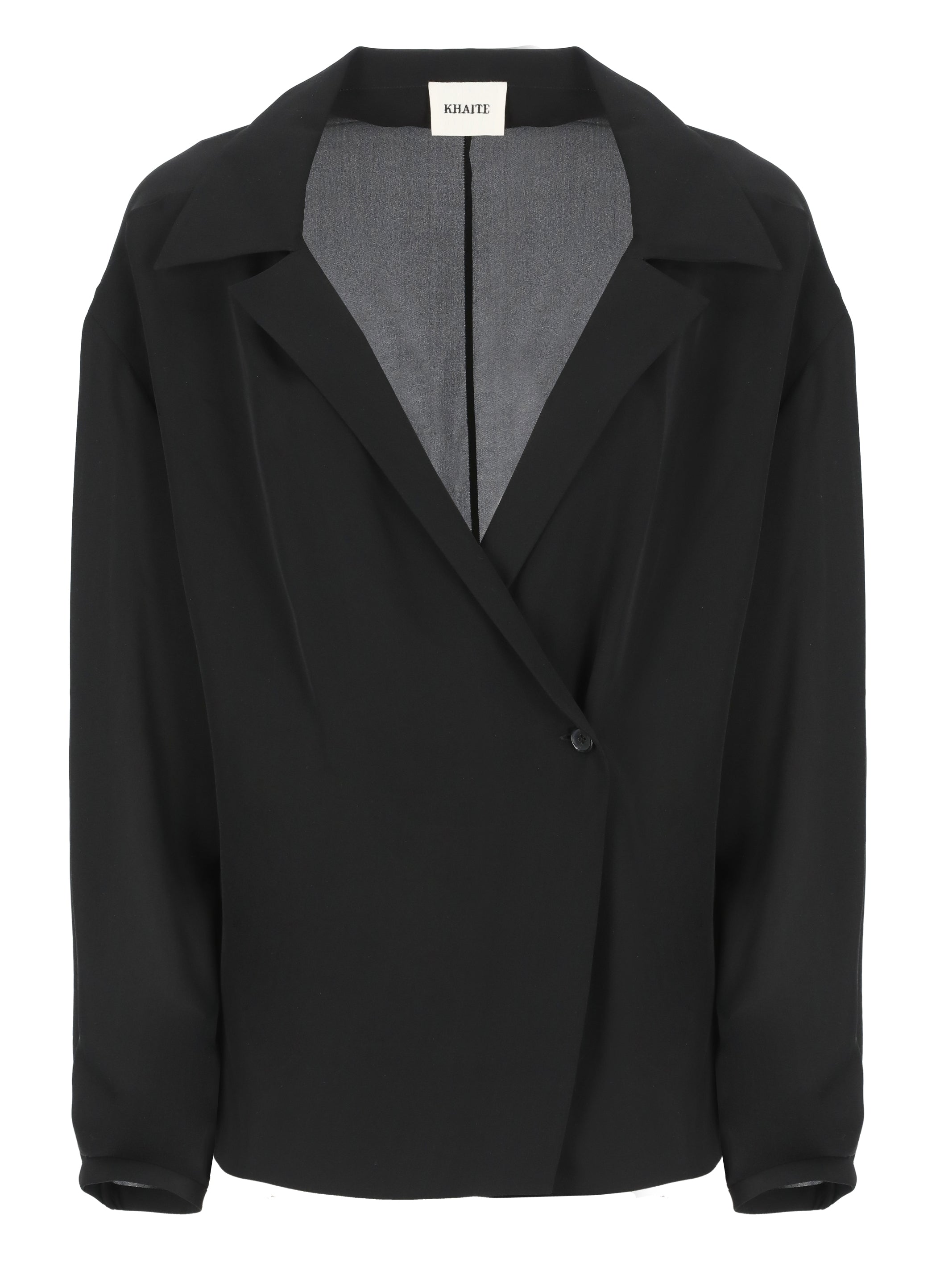 Khaite Shirts Black Silk