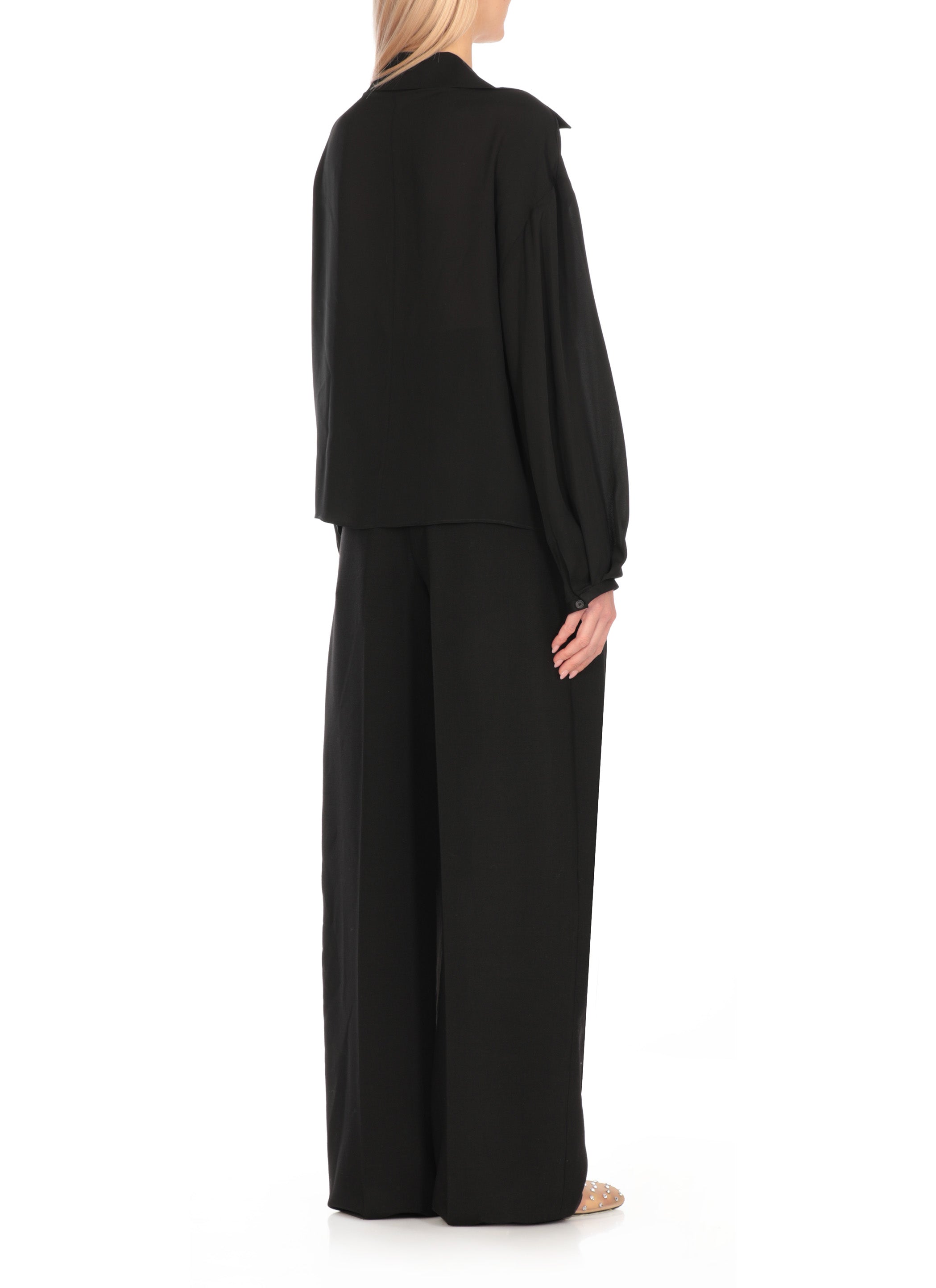 Khaite Shirts Black Silk