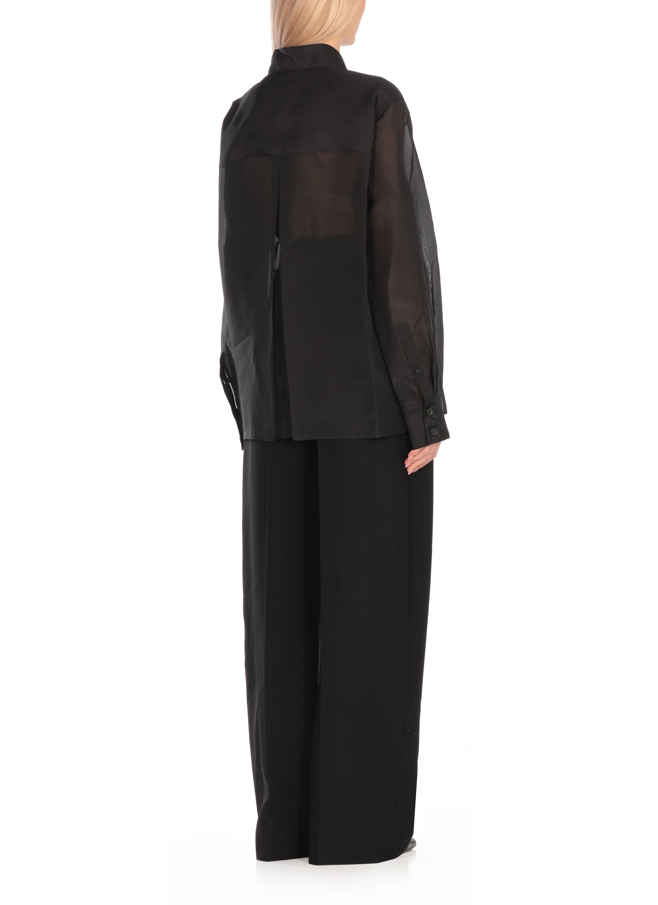 Khaite Shirts Black Silk