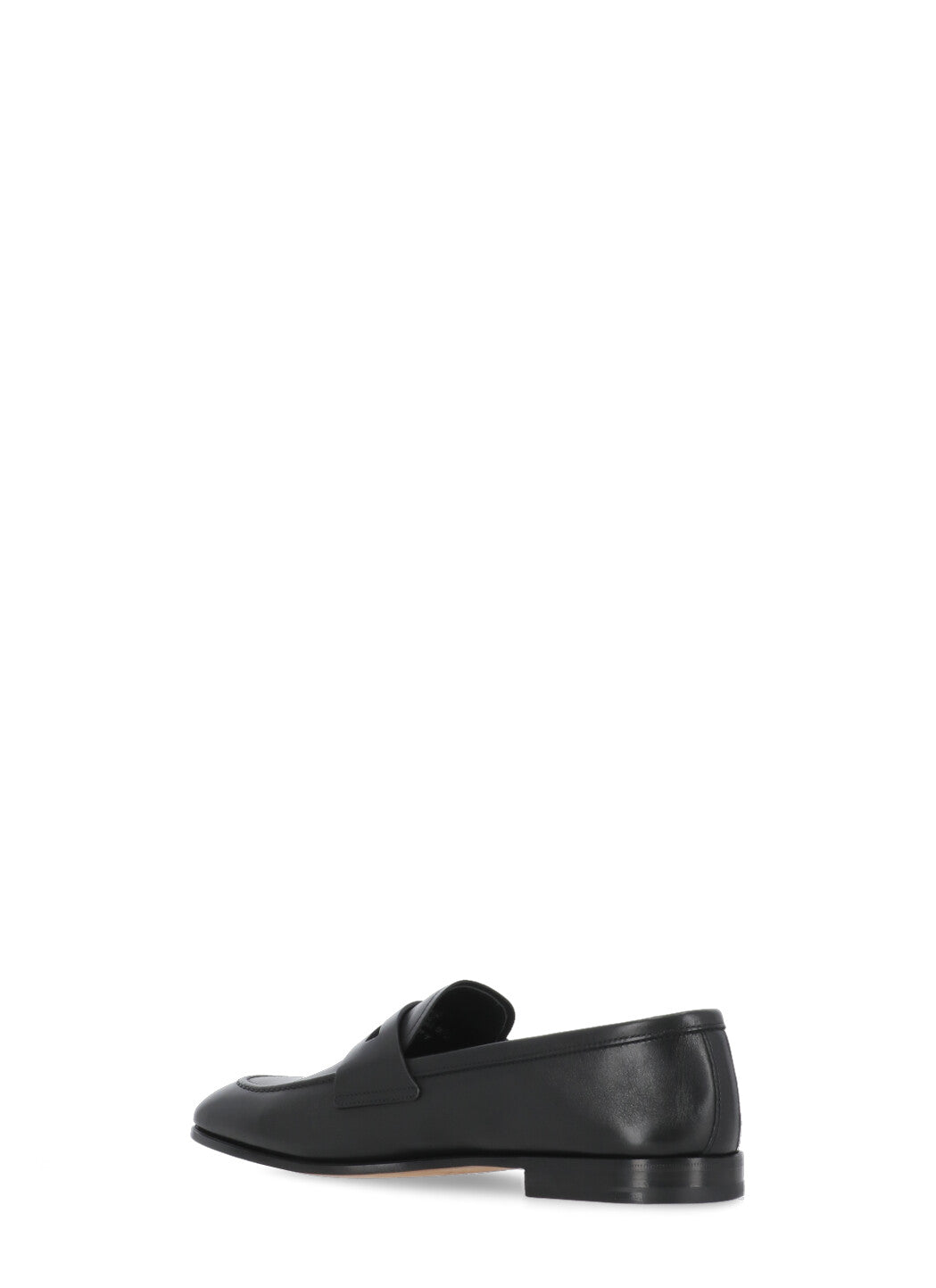 Churchs Flat Shoes Black Calf Leather