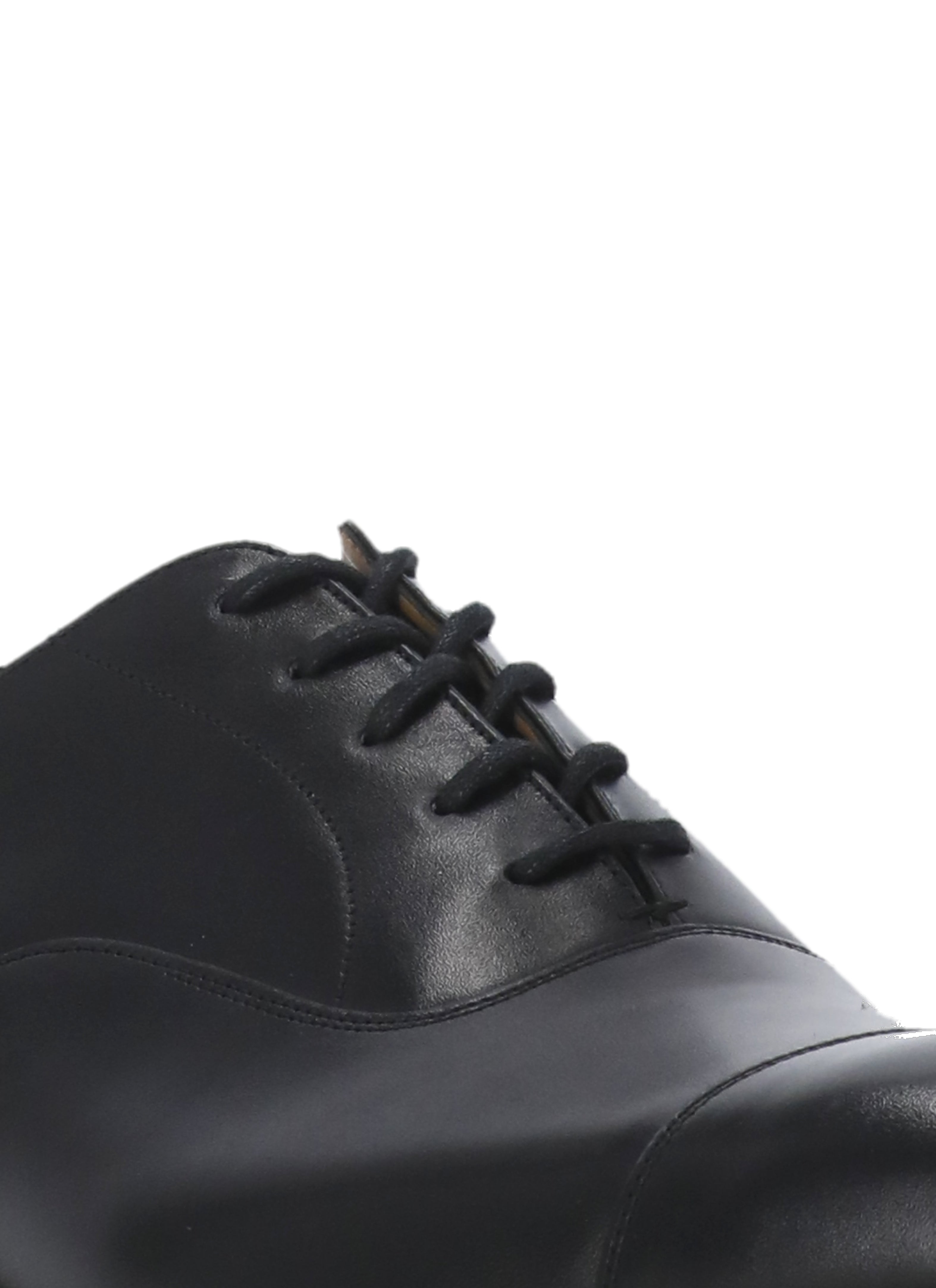 Churchs Flat Shoes Black Calf Leather
