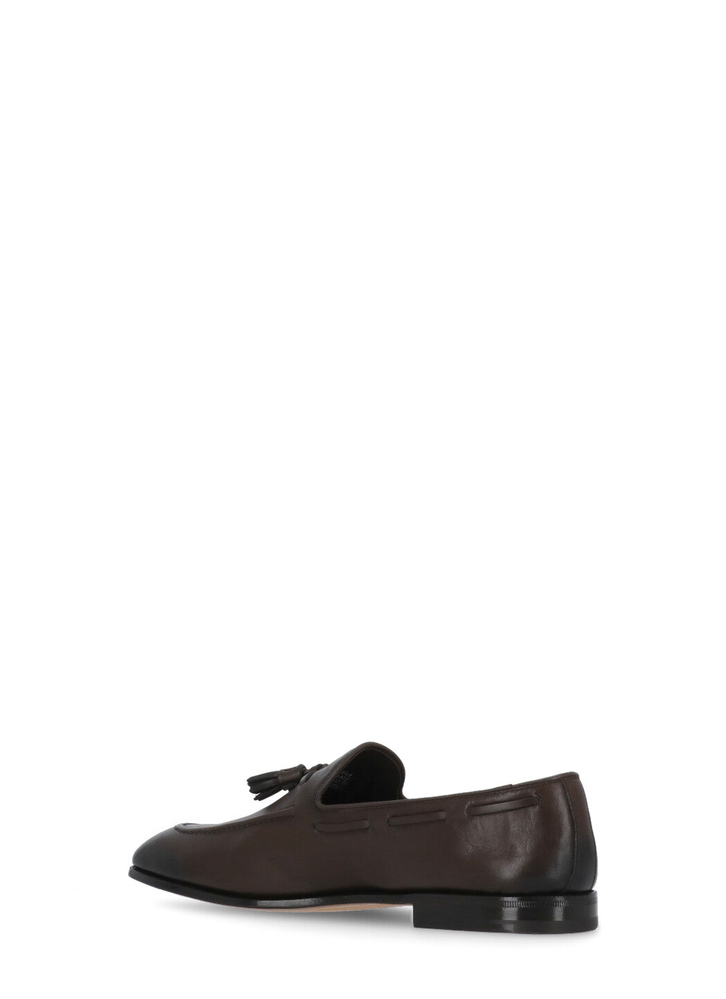 Churchs Flat Shoes Brown Calf Leather