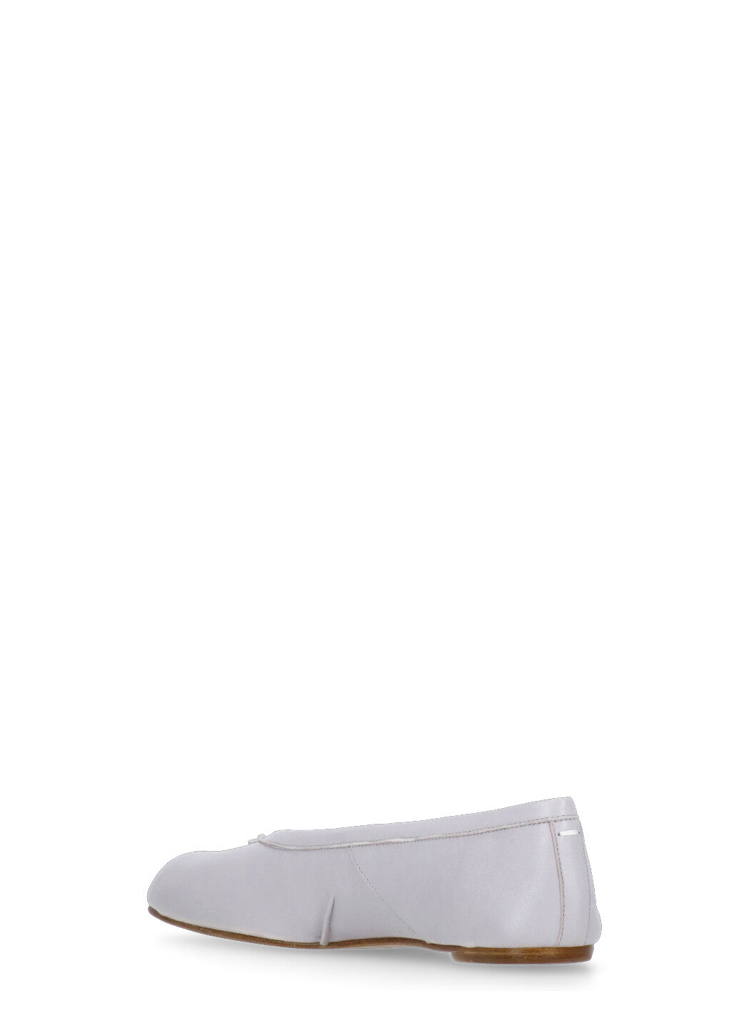 Maison Margiela Flat Shoes Purple Cow Leather