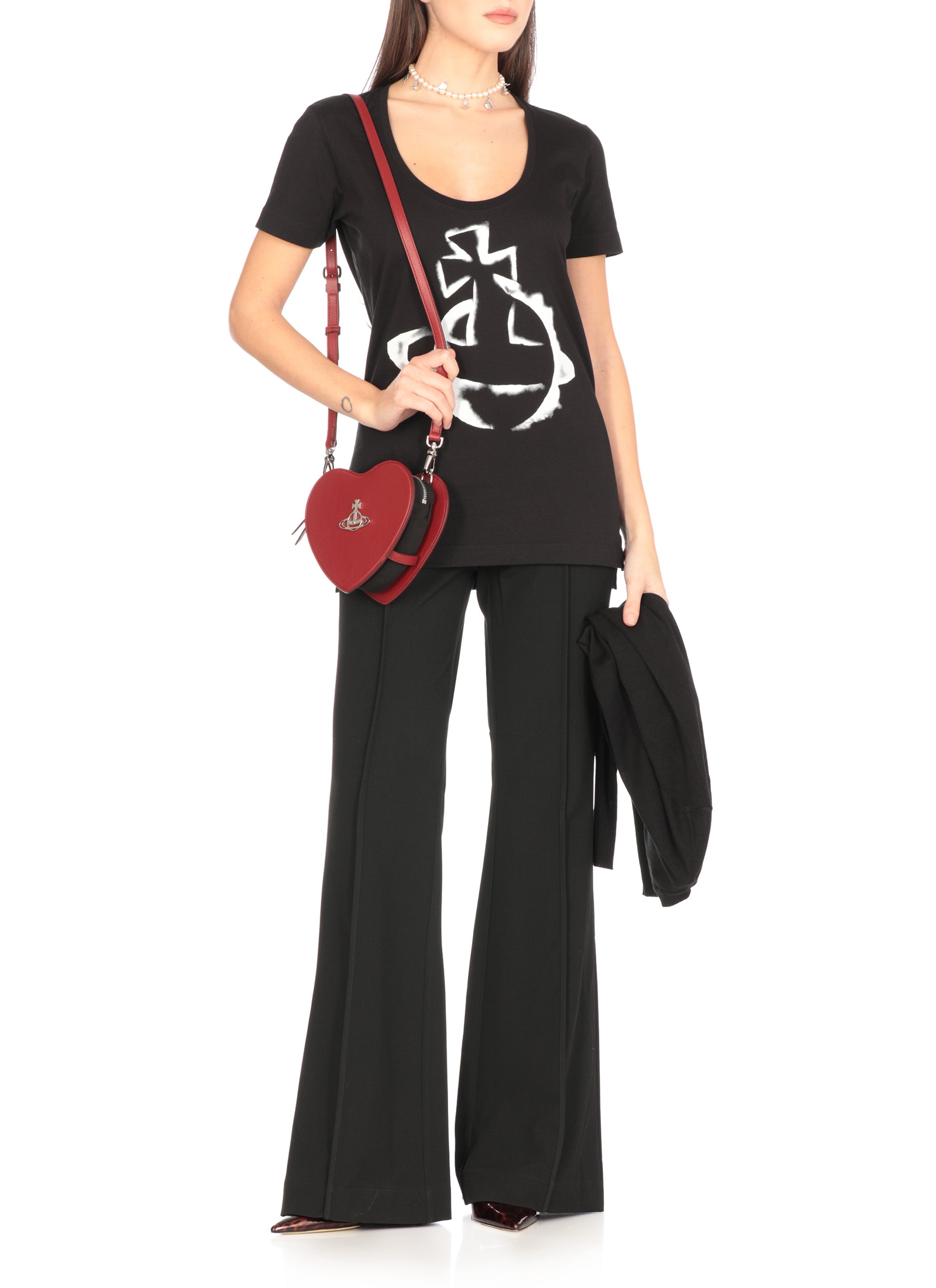 Vivienne Westwood T-Shirts And Polos Black Cotton