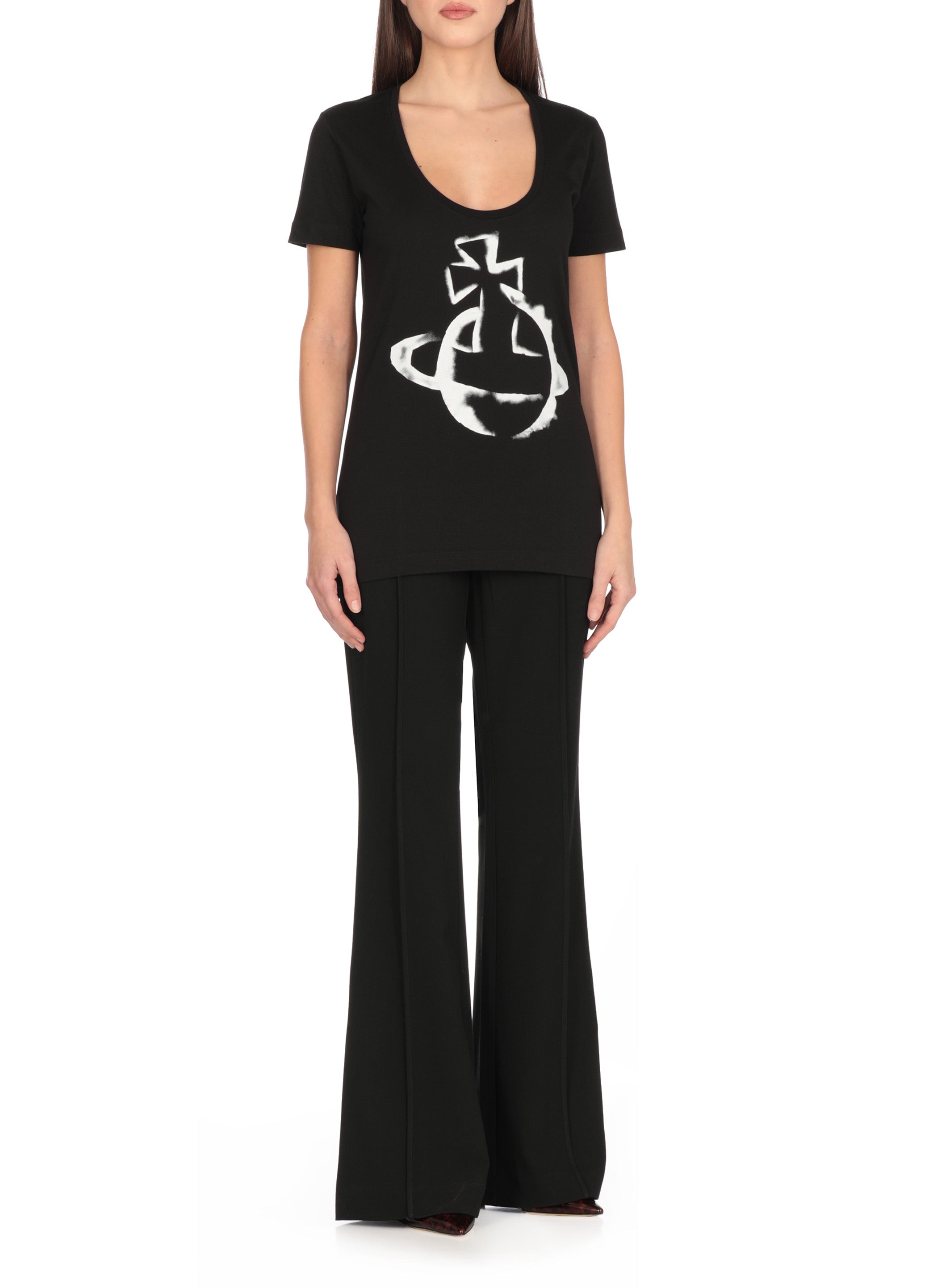 Vivienne Westwood T-Shirts And Polos Black Cotton