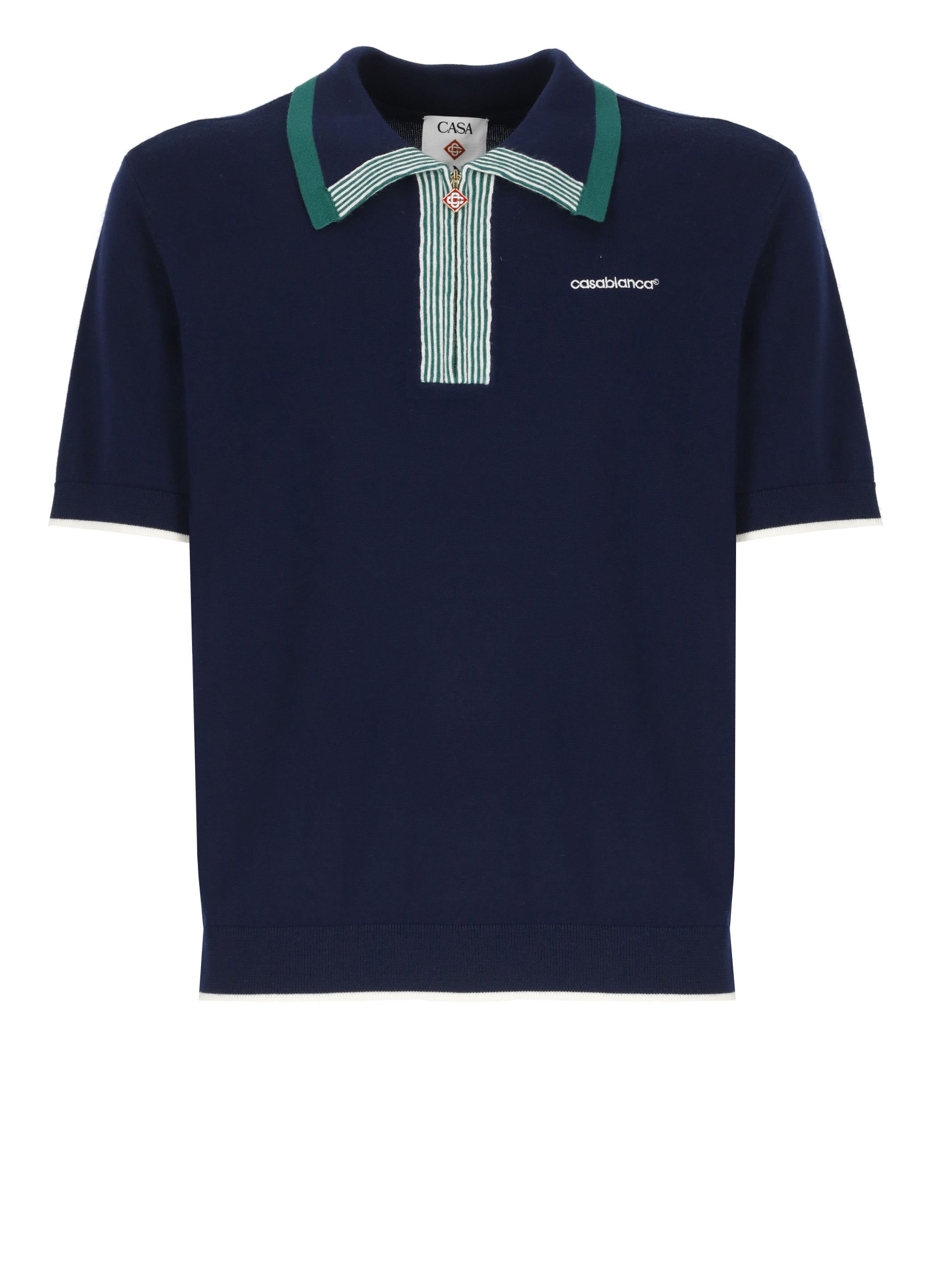 Casablanca T-Shirts And Polos Blue