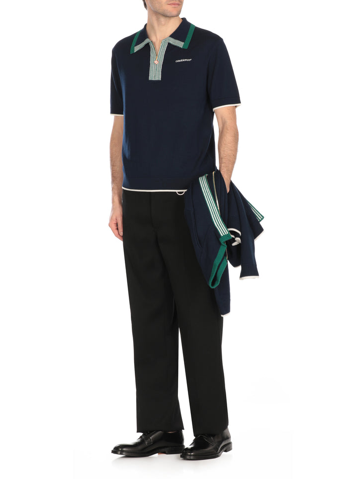 Casablanca T-Shirts And Polos Blue