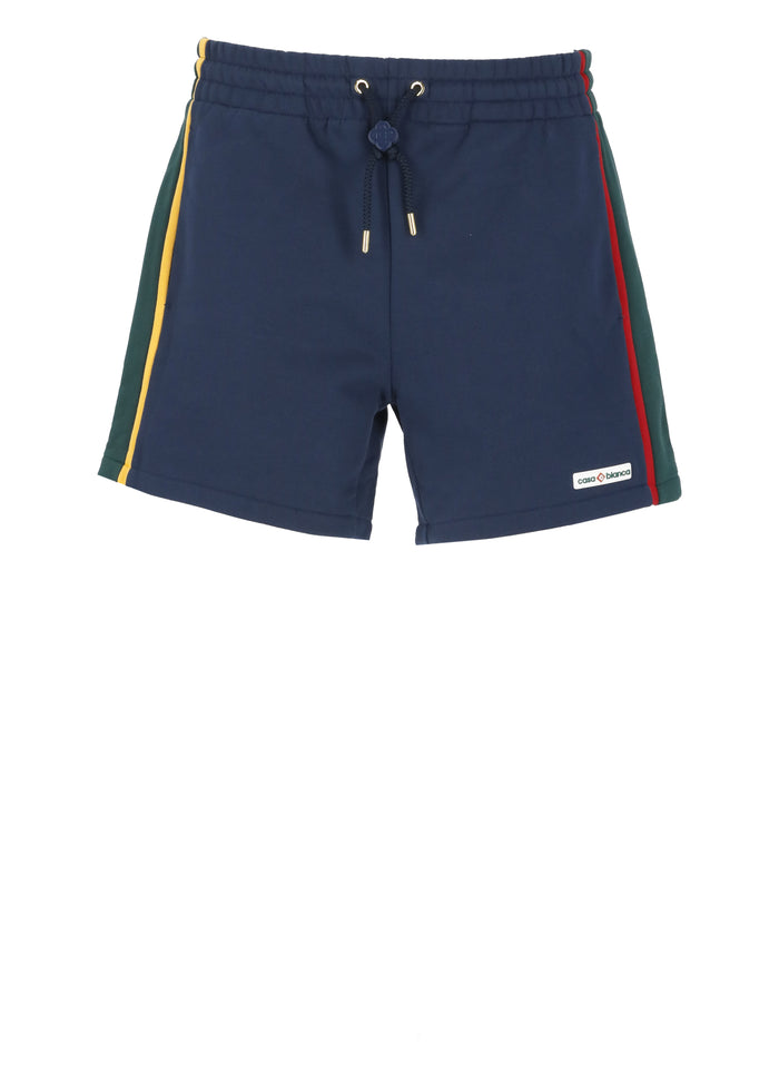 Casablanca Shorts Blue Cotton