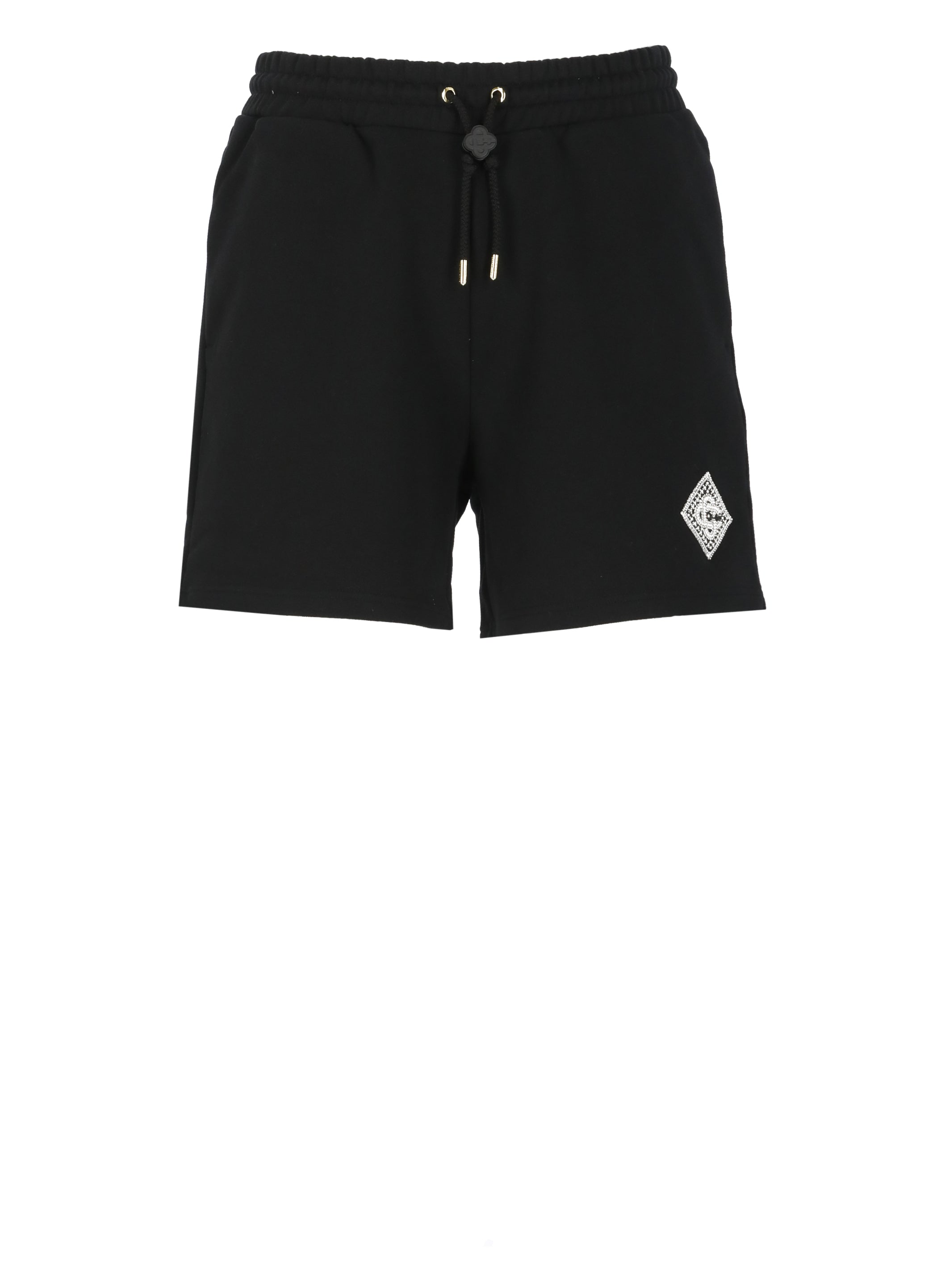 Casablanca Shorts Black Cotton