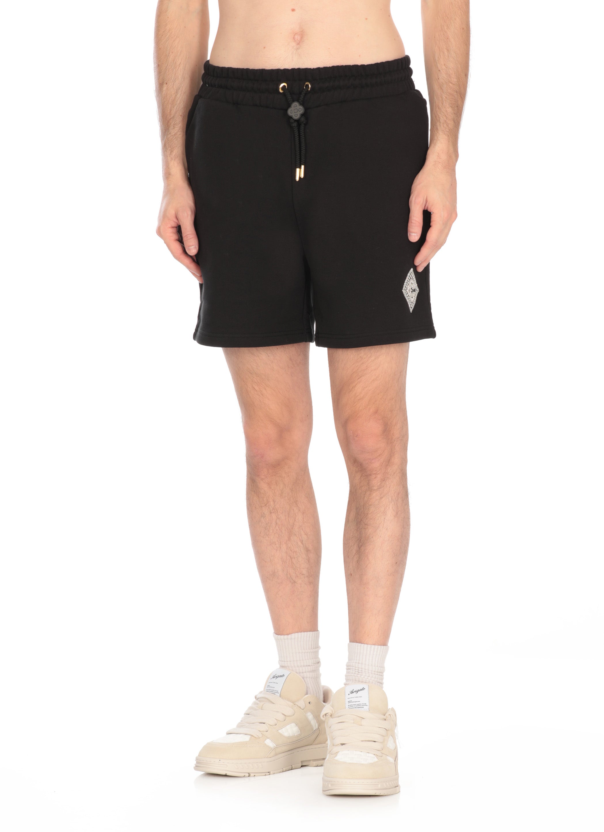Casablanca Shorts Black Cotton