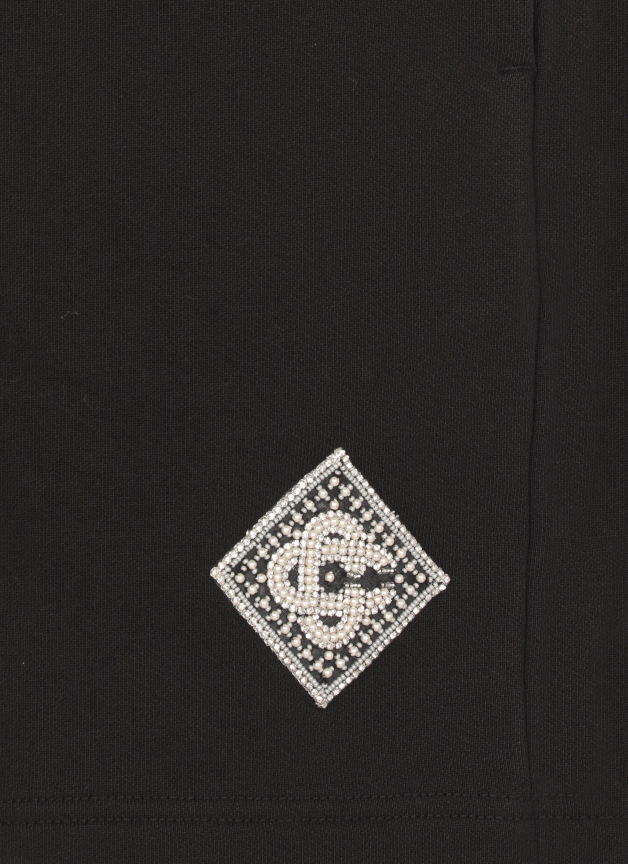 Casablanca Shorts Black Cotton