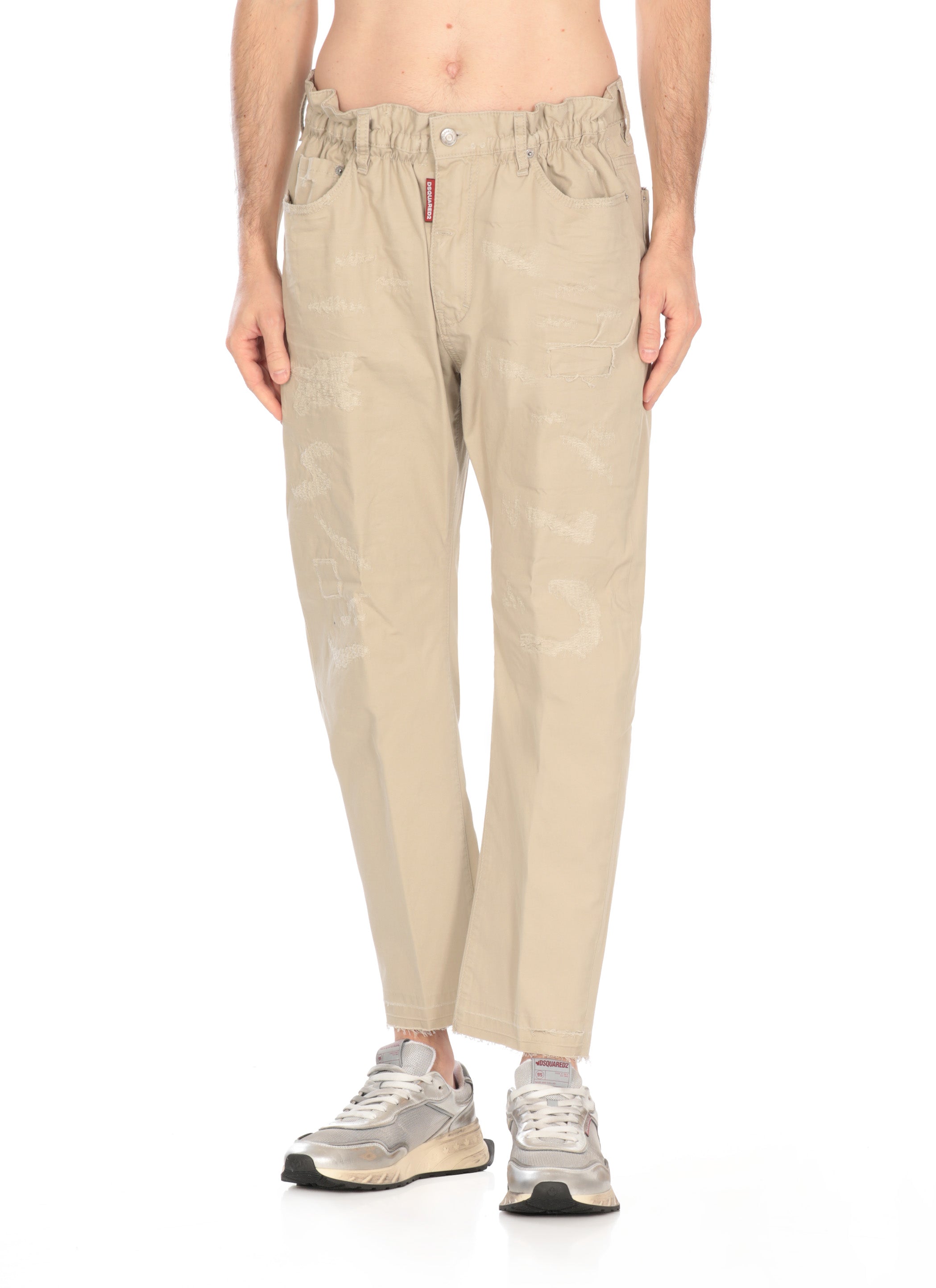 Dsquared2 Jeans Beige Cotton