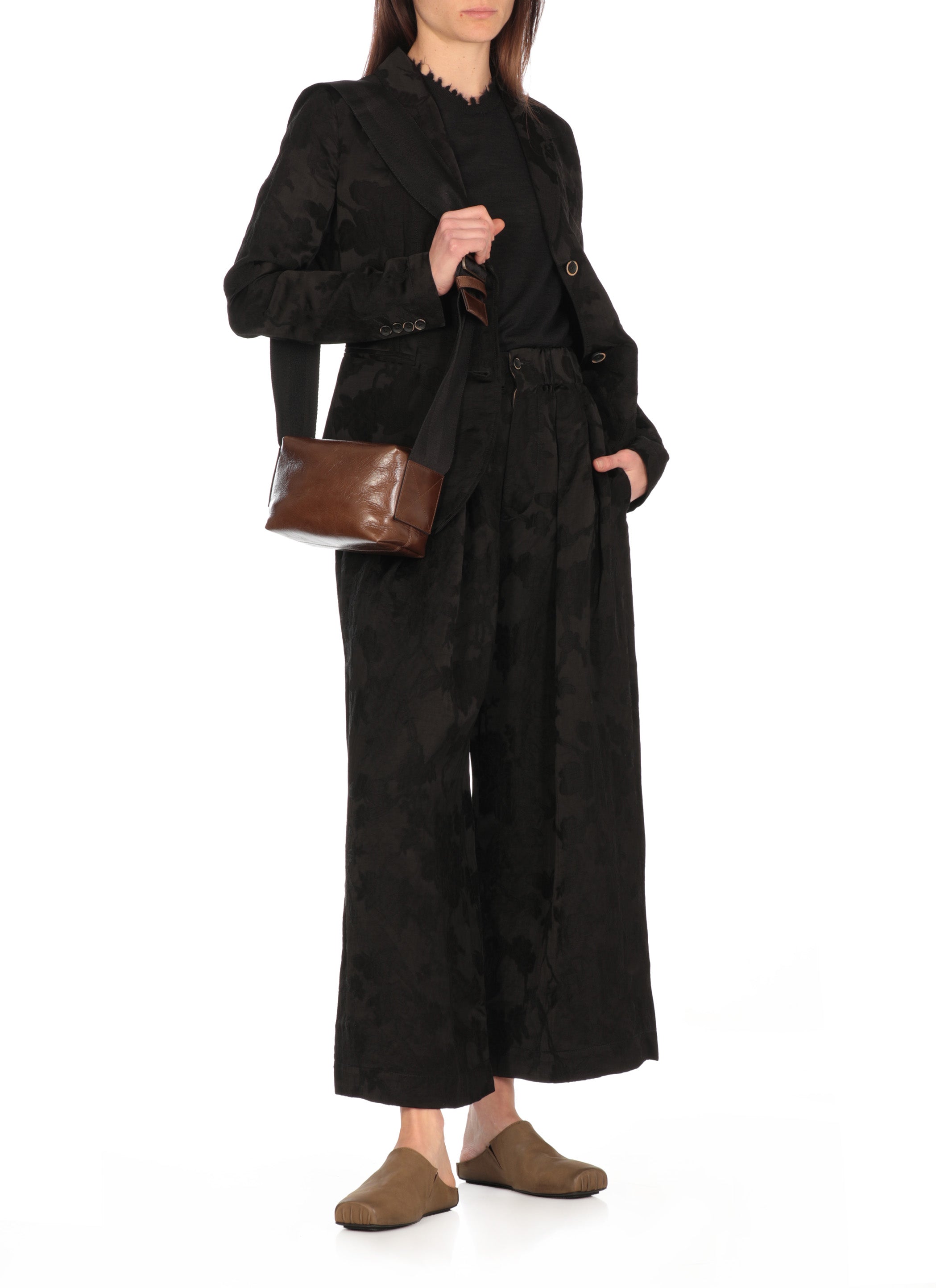 Uma Wang Top Black Cashmere