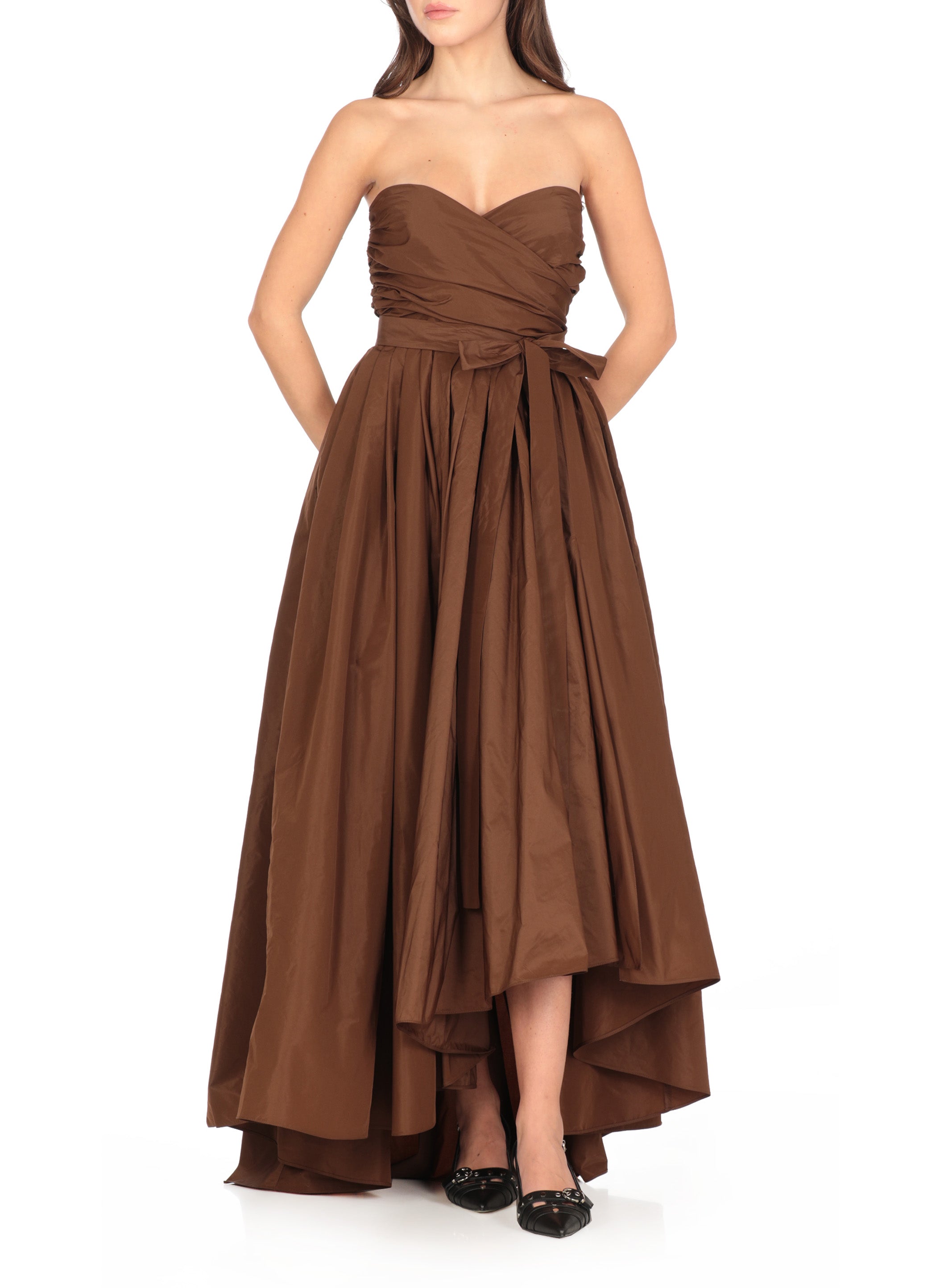 Pinko Dresses Brown