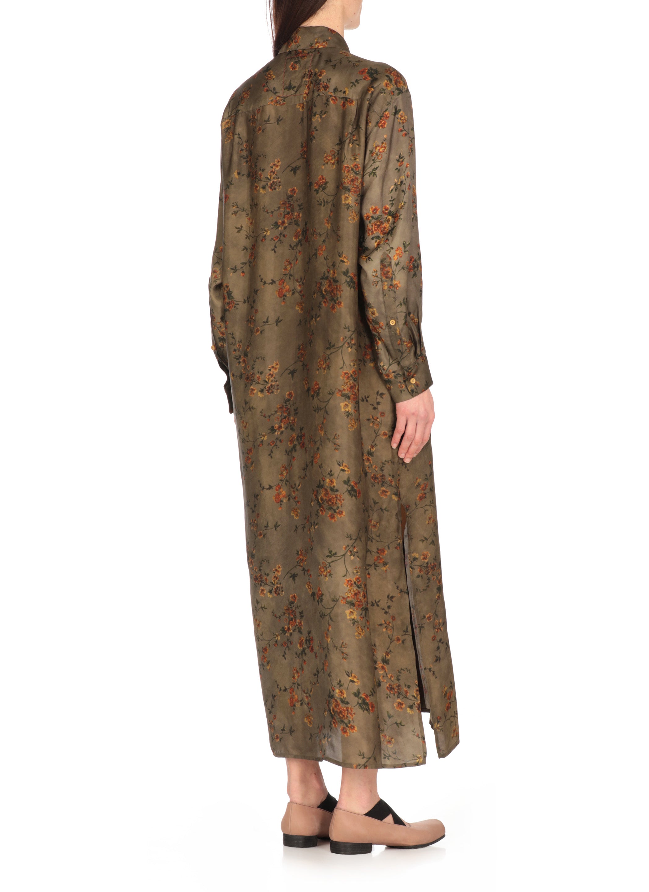 Uma Wang Dresses Green Viscose Cupro
