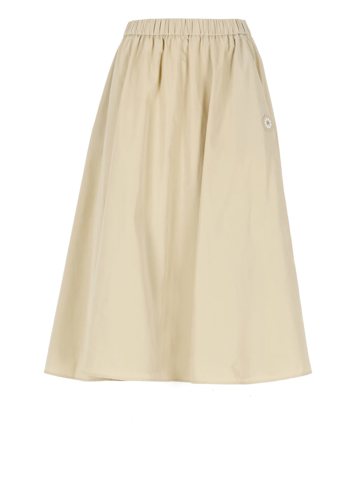 Kenzo Skirts Beige Polyester Cotton