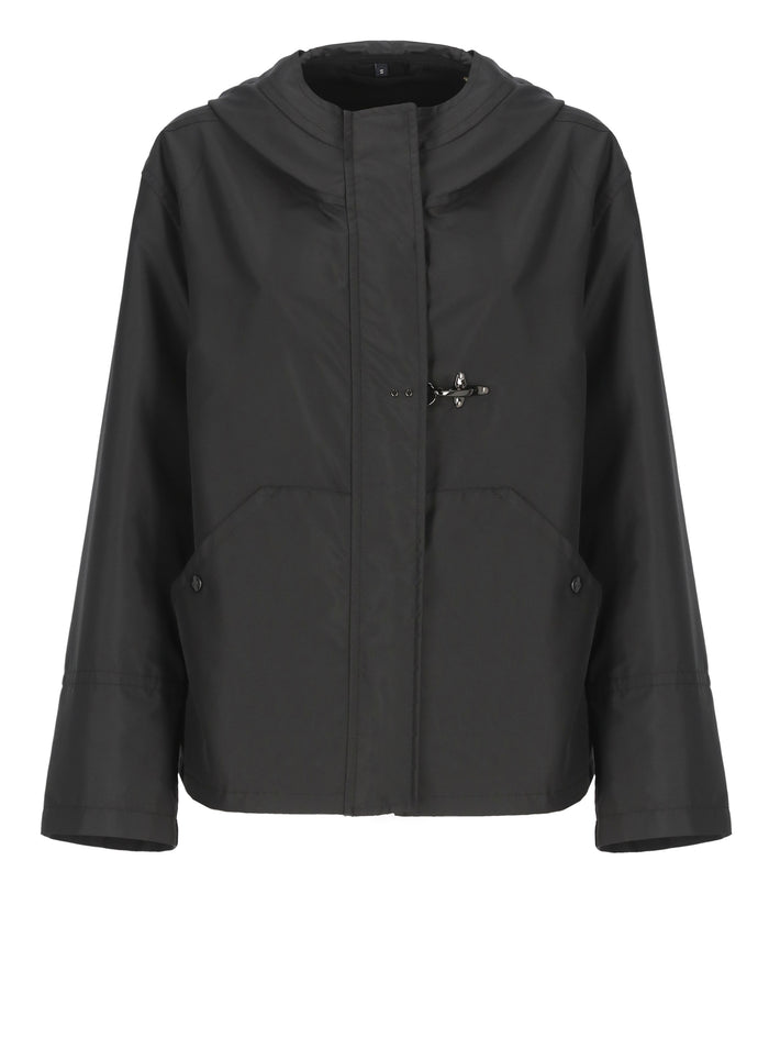Fay Coats Black Polyester