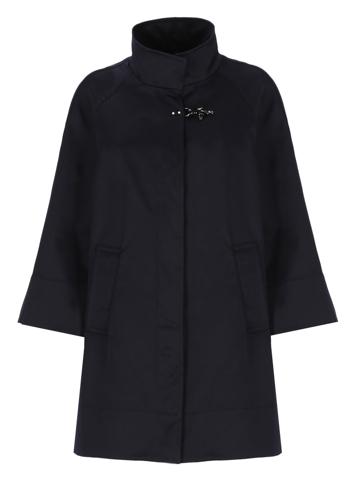 Fay Coats Blue Polyester