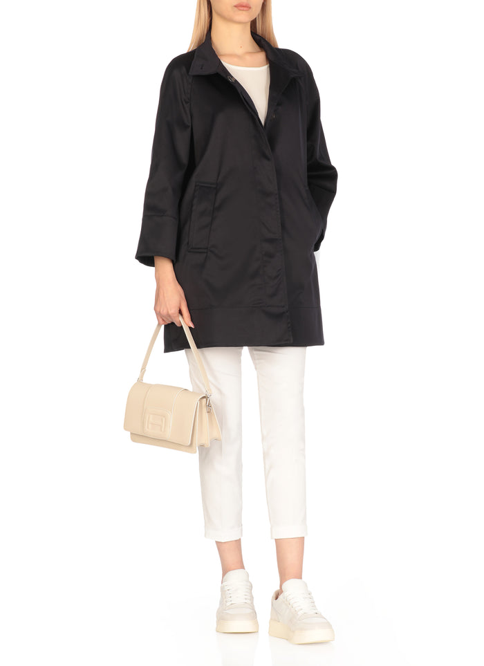 Fay Coats Blue Polyester