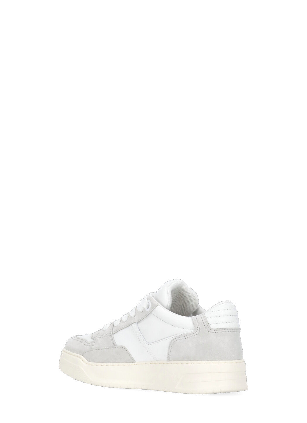 Hogan Sneakers Grey Calf Leather Sole: Rubber