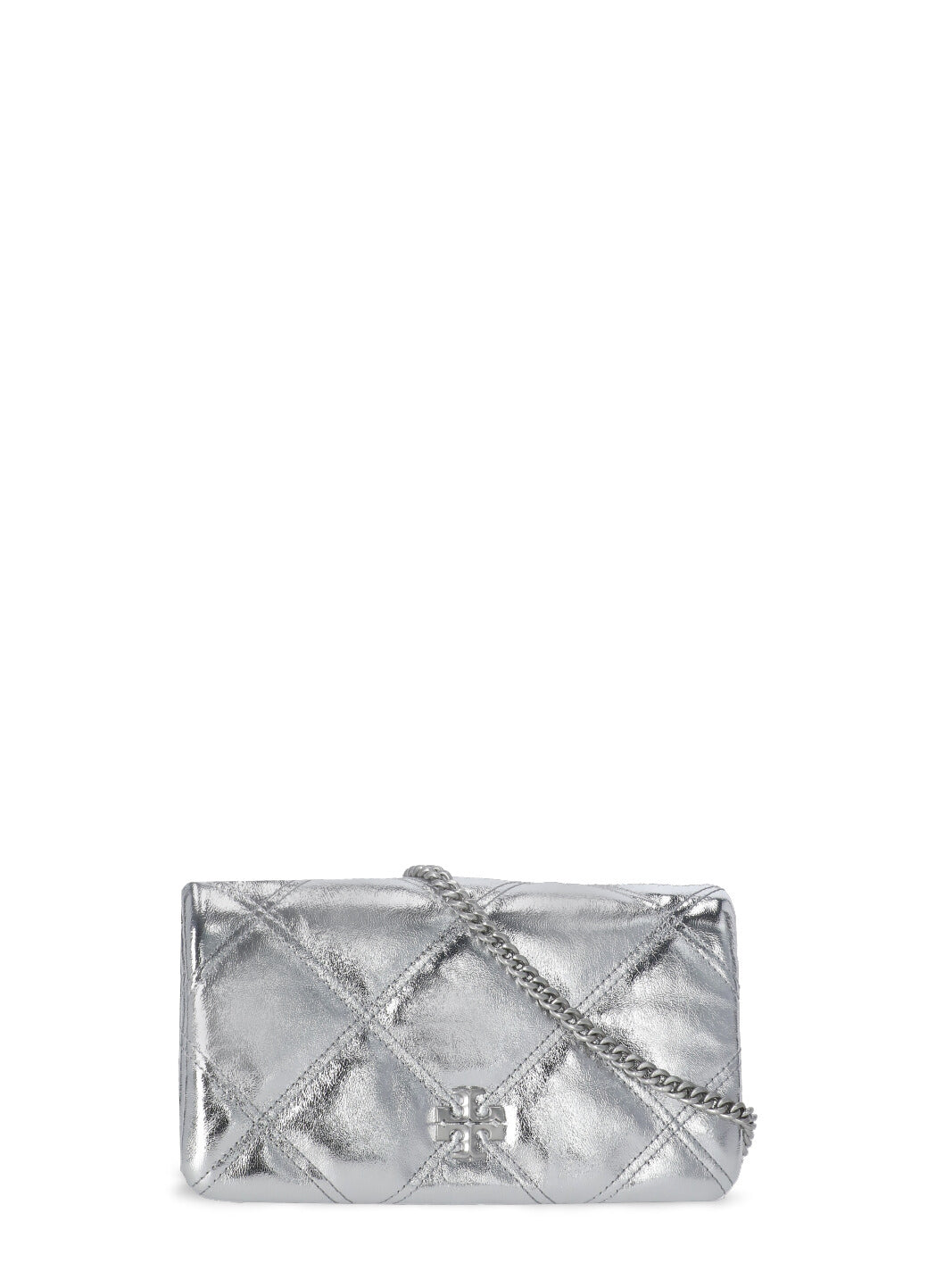 Tory Burch Bags Silver Cowhide Lining: Polyester