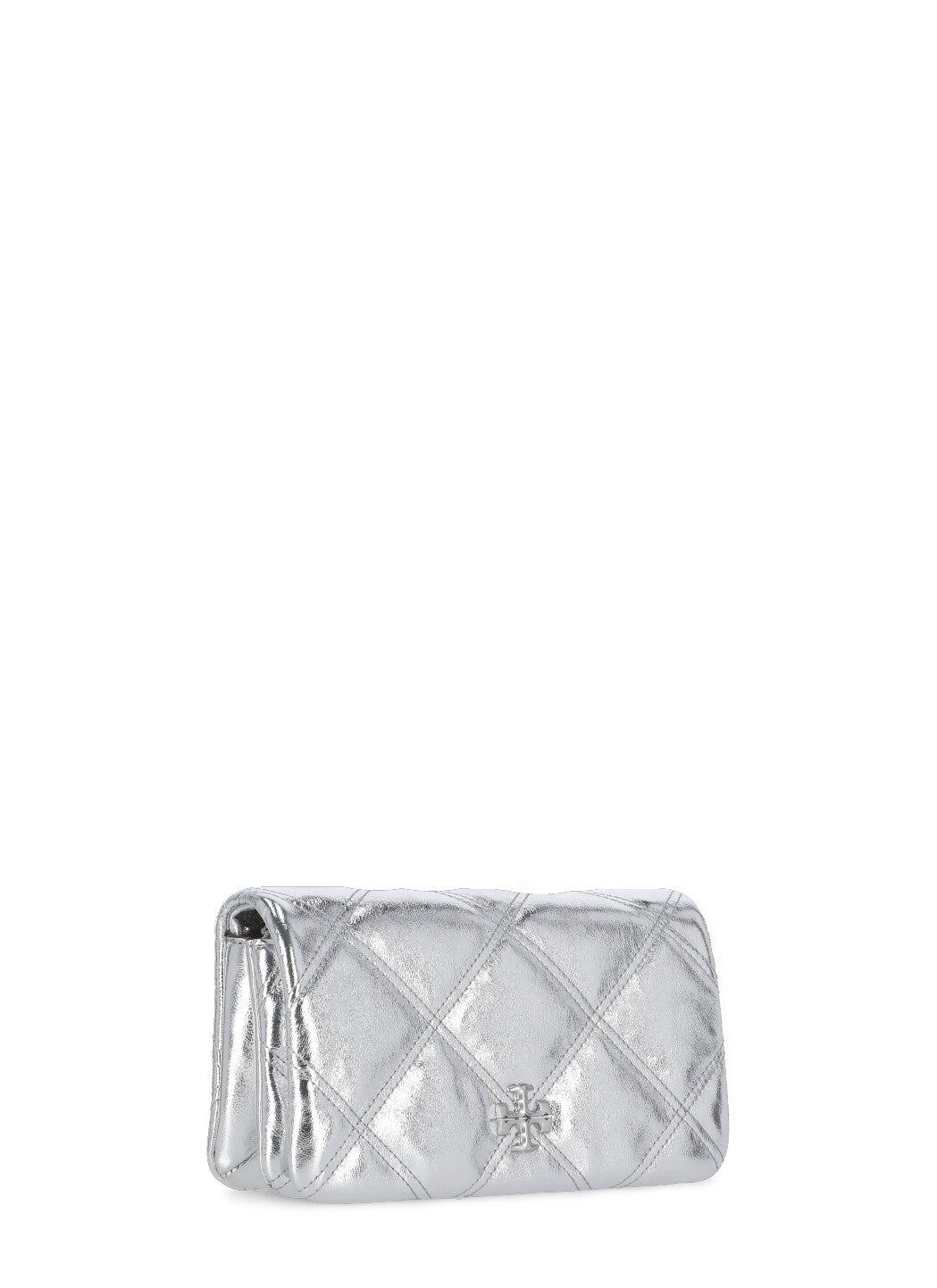 Tory Burch Bags Silver Cowhide Lining: Polyester