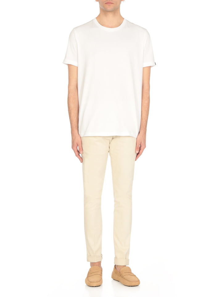 Tods Flat Shoes Beige Cowhide Sole: Rubber