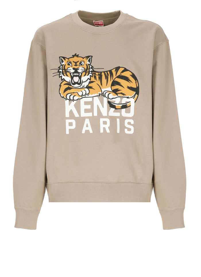 Kenzo Sweaters Brown Cotton