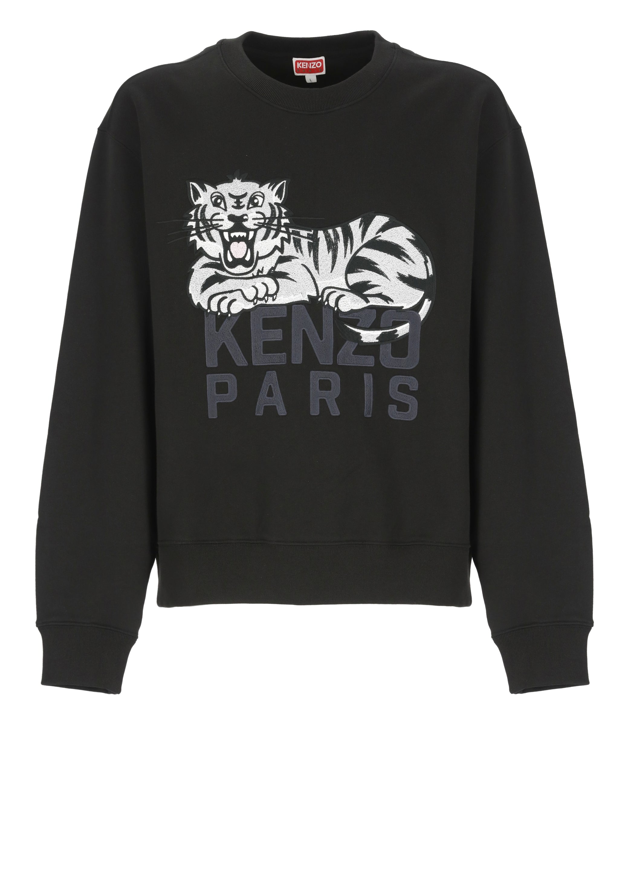 Kenzo Sweaters Black Cotton