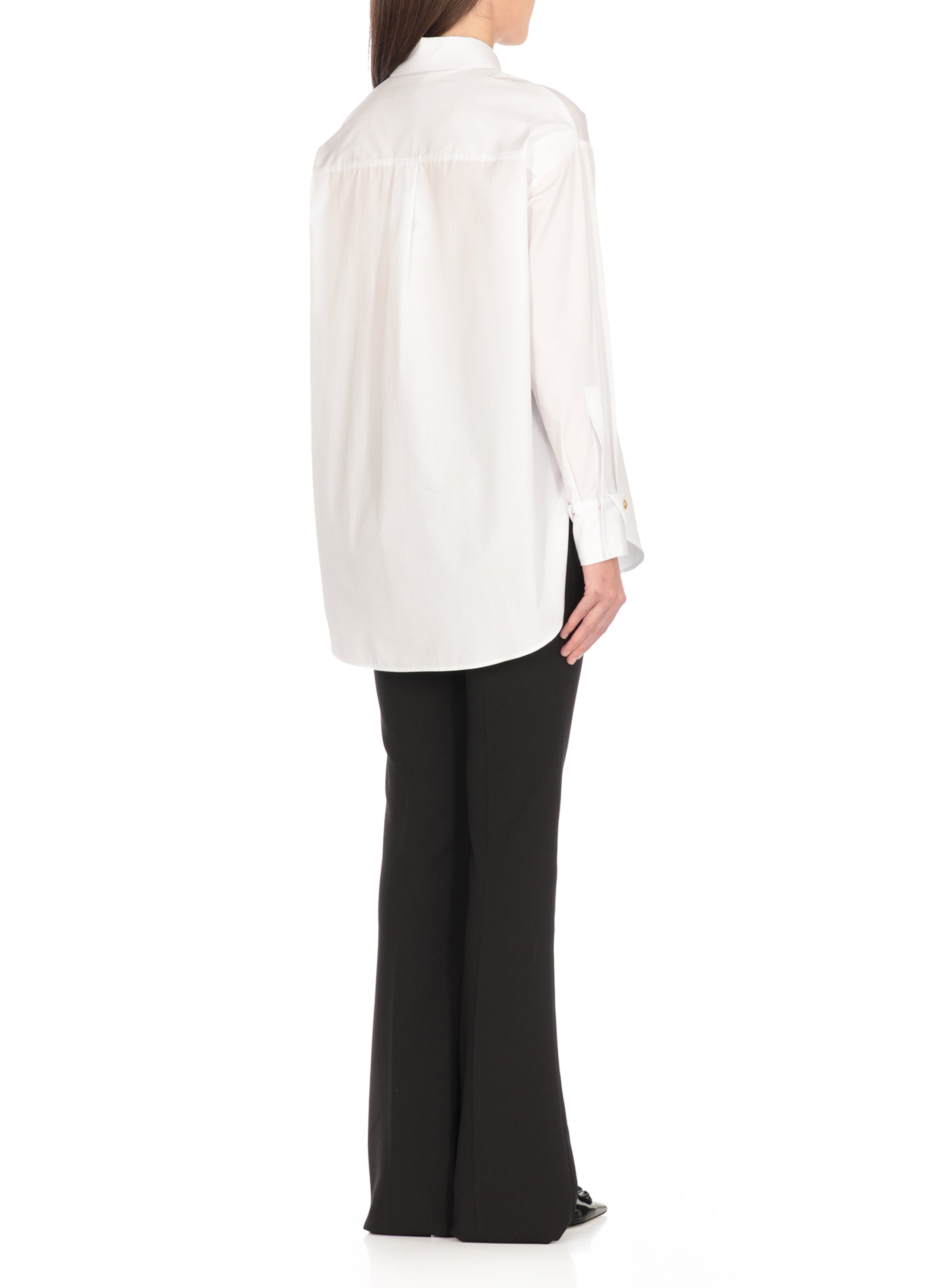Elisabetta Franchi Shirts White Cotton