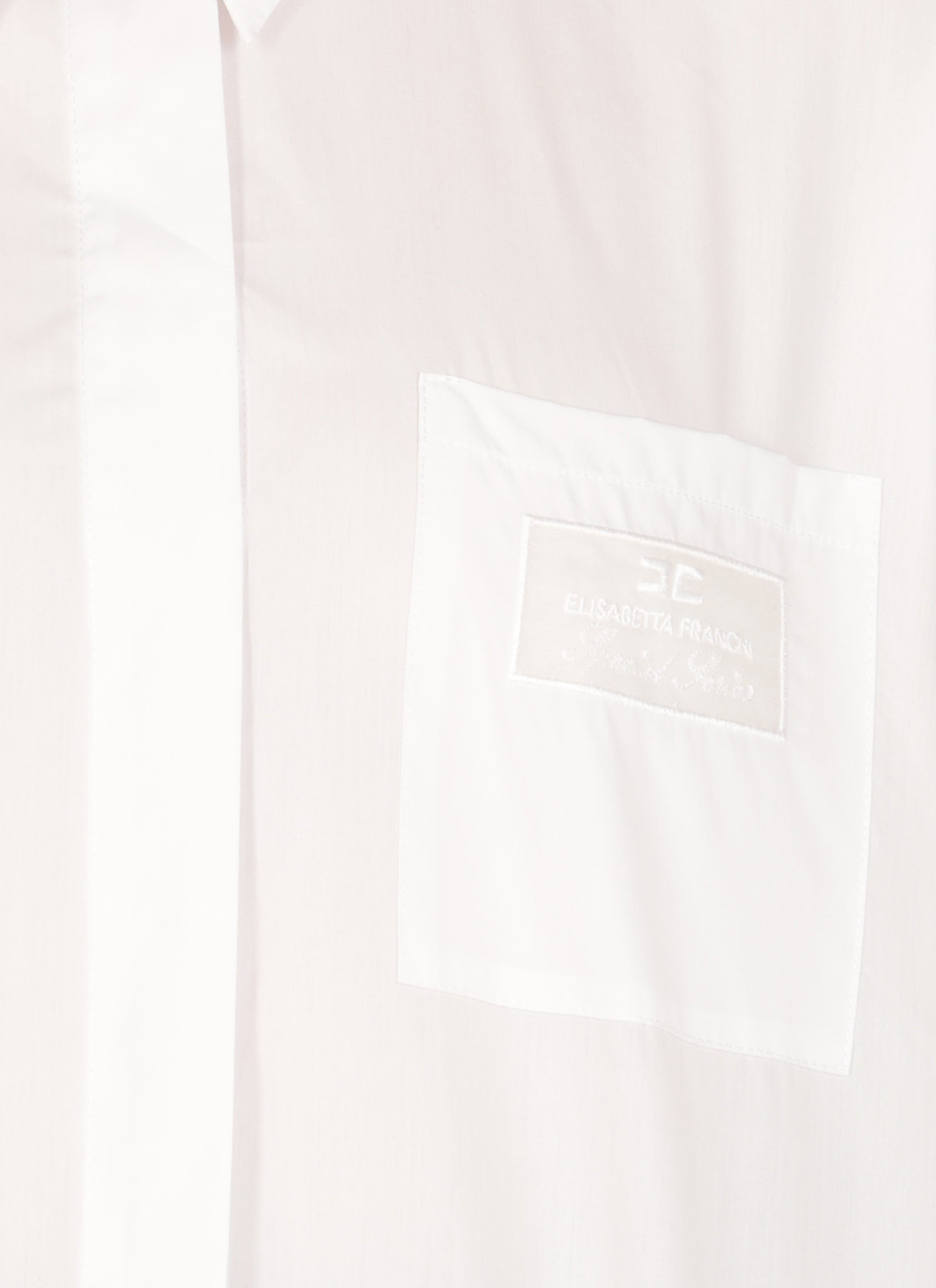 Elisabetta Franchi Shirts White Cotton