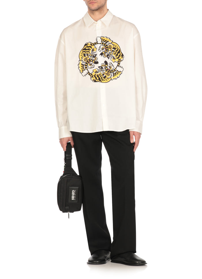 Kenzo Shirts White Cotton