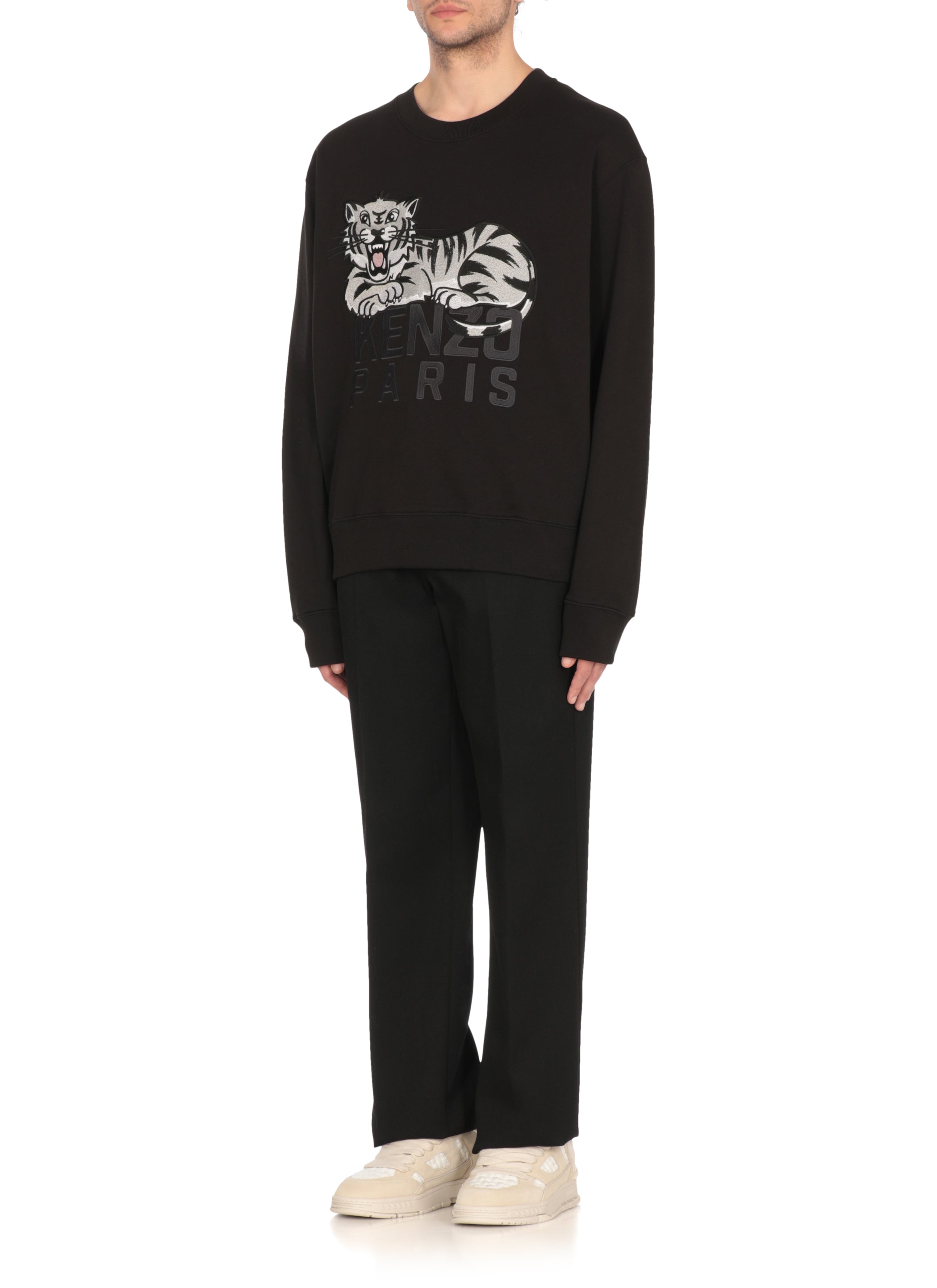 Kenzo Sweaters Black Cotton