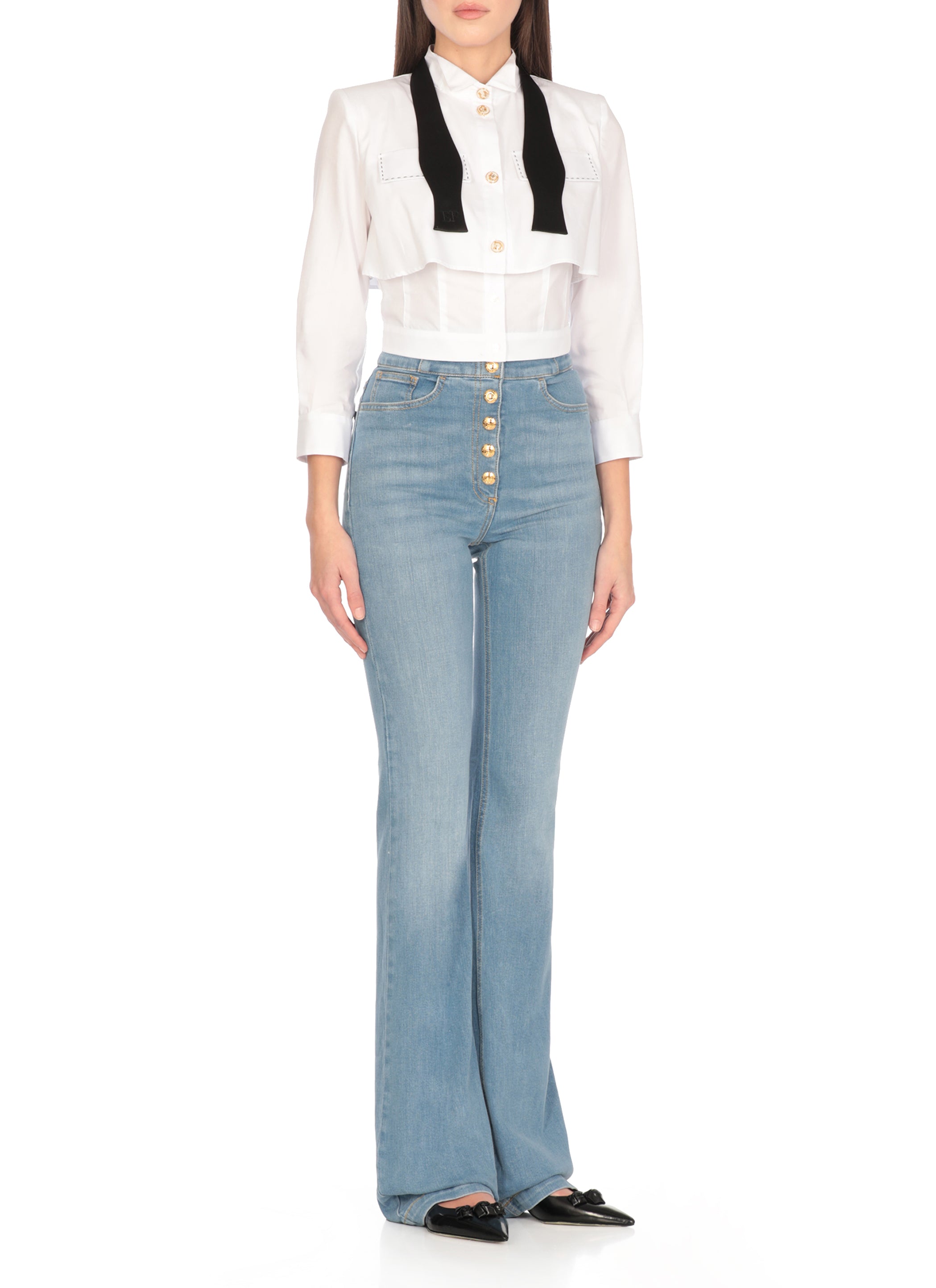 Elisabetta Franchi Shirts White