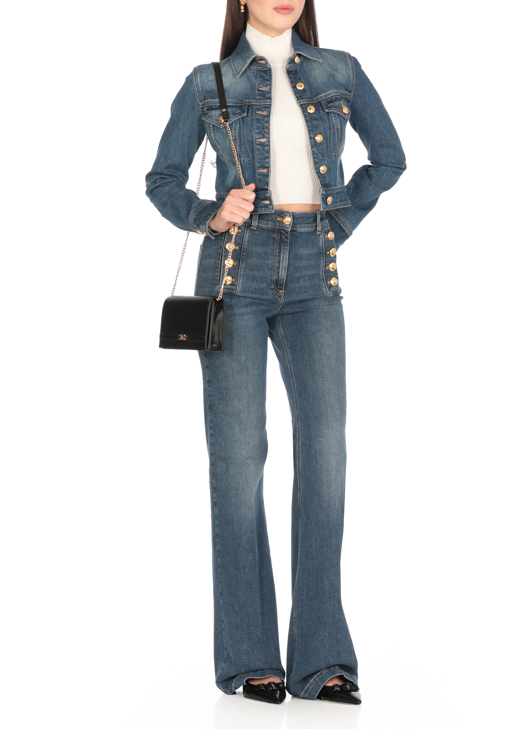 Elisabetta Franchi Jeans Blue