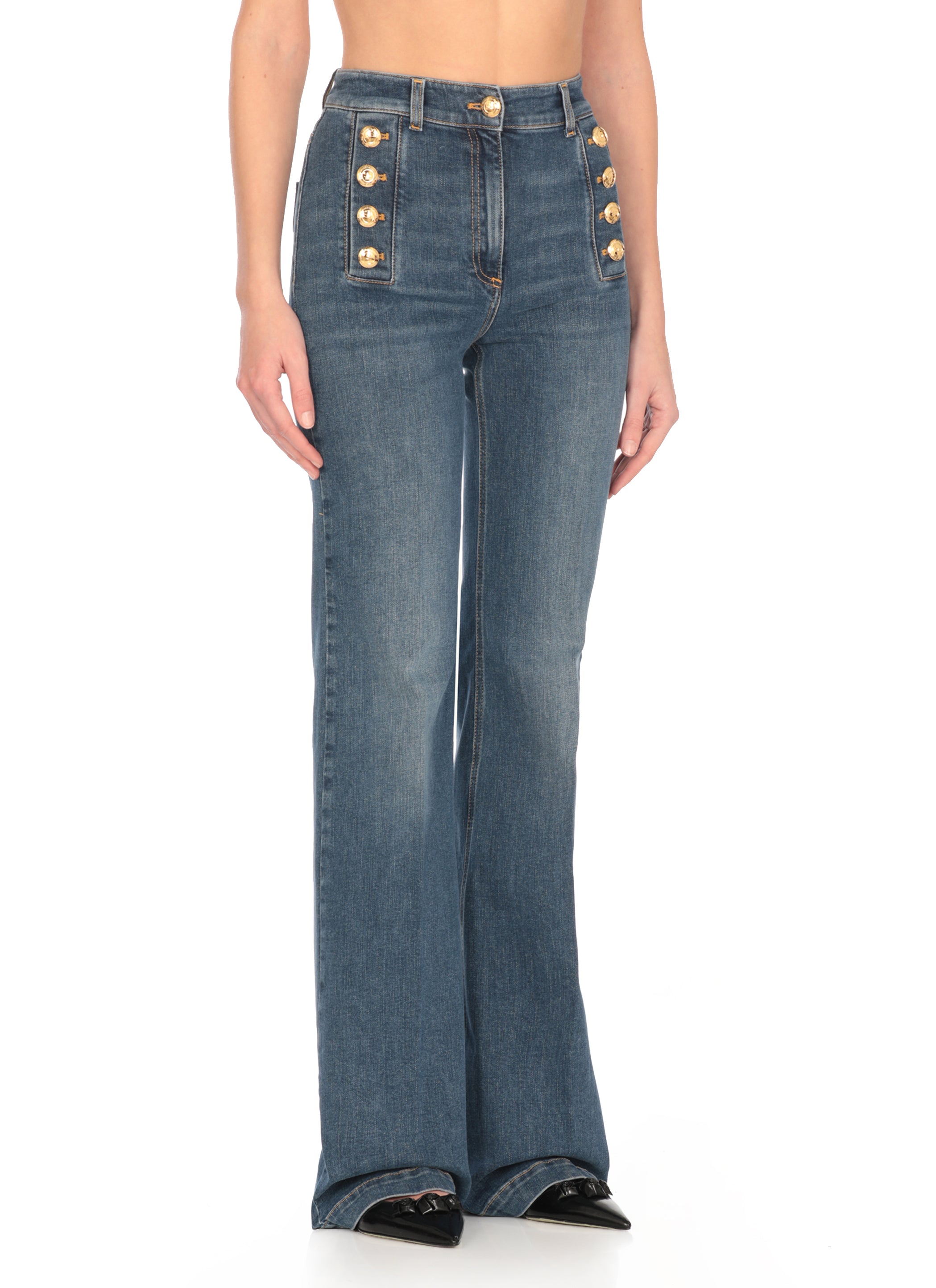 Elisabetta Franchi Jeans Blue
